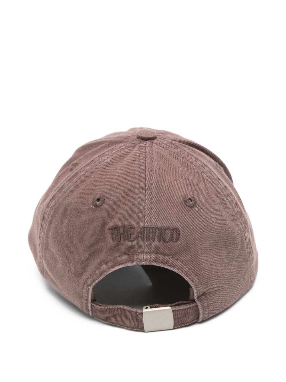 THE ATTICO Cappello baseball in cotone rosa 
