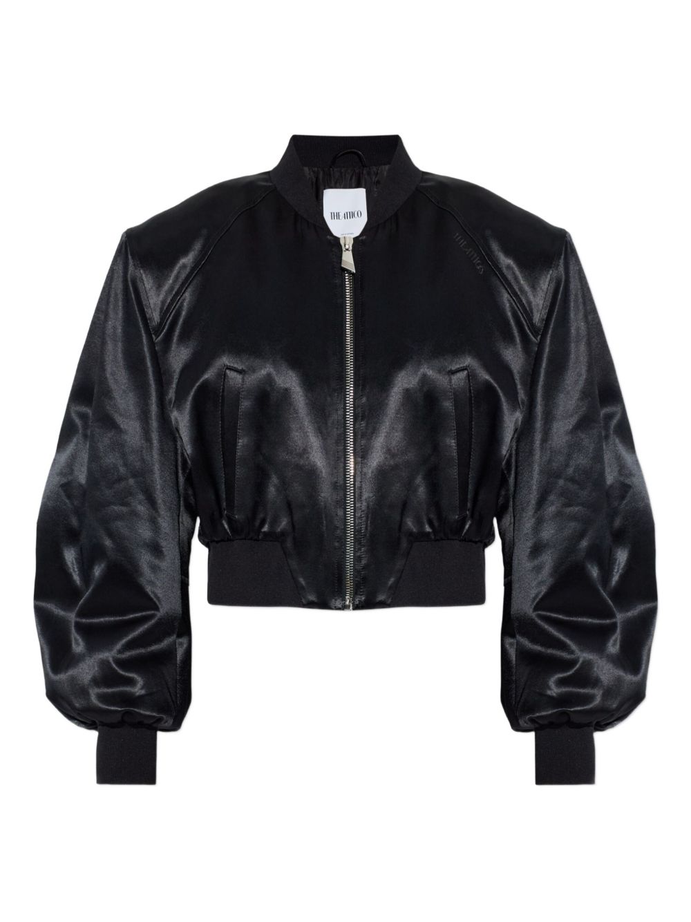 THE ATTICO Giacca bomber nero 
