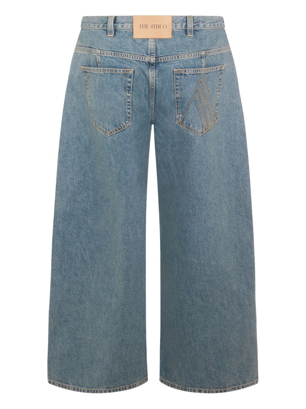 THE ATTICO Jeans in cotone azzurro 