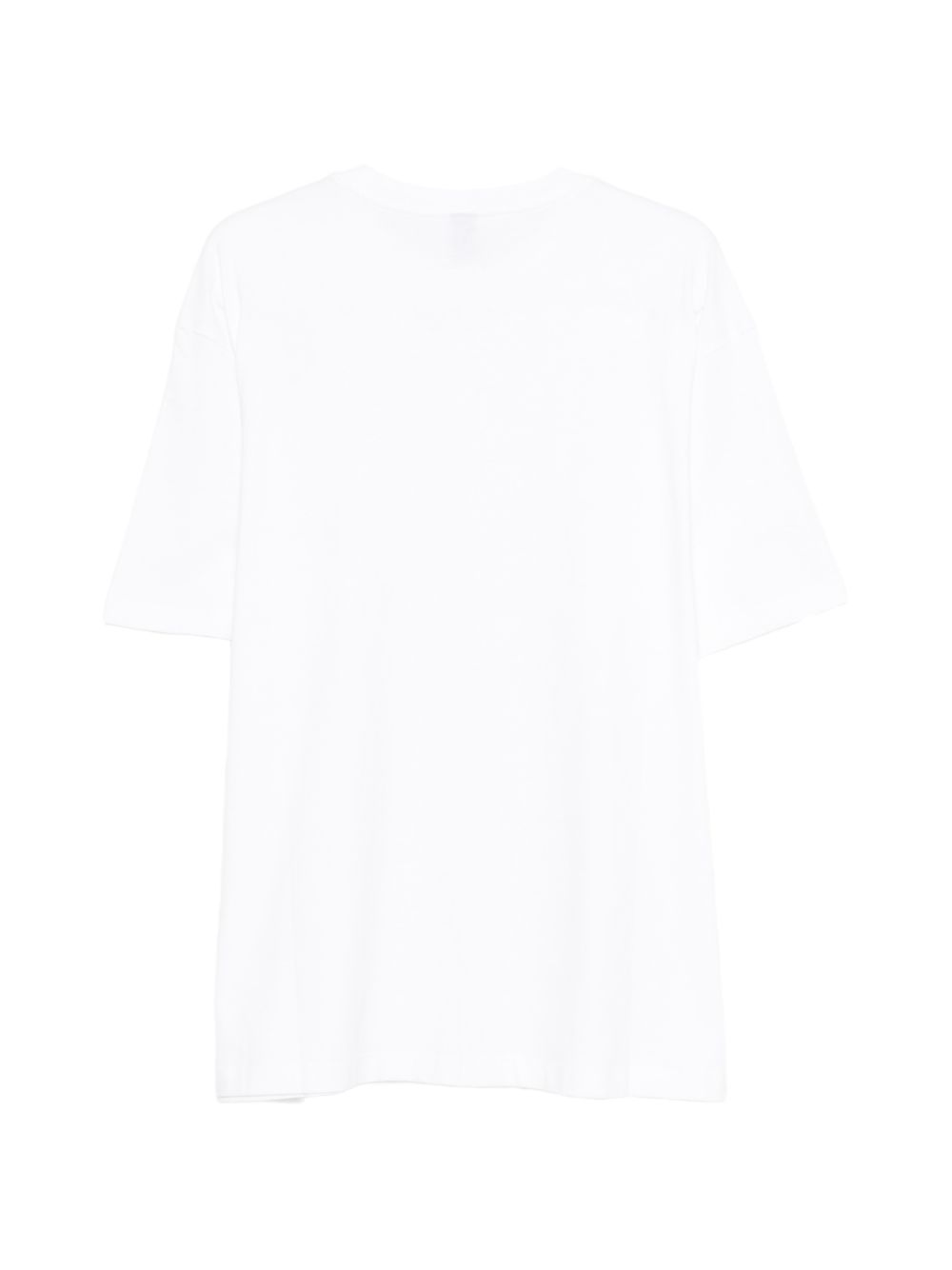 THE NORTH FACE T-shirt in cotone bianco con logo nero 