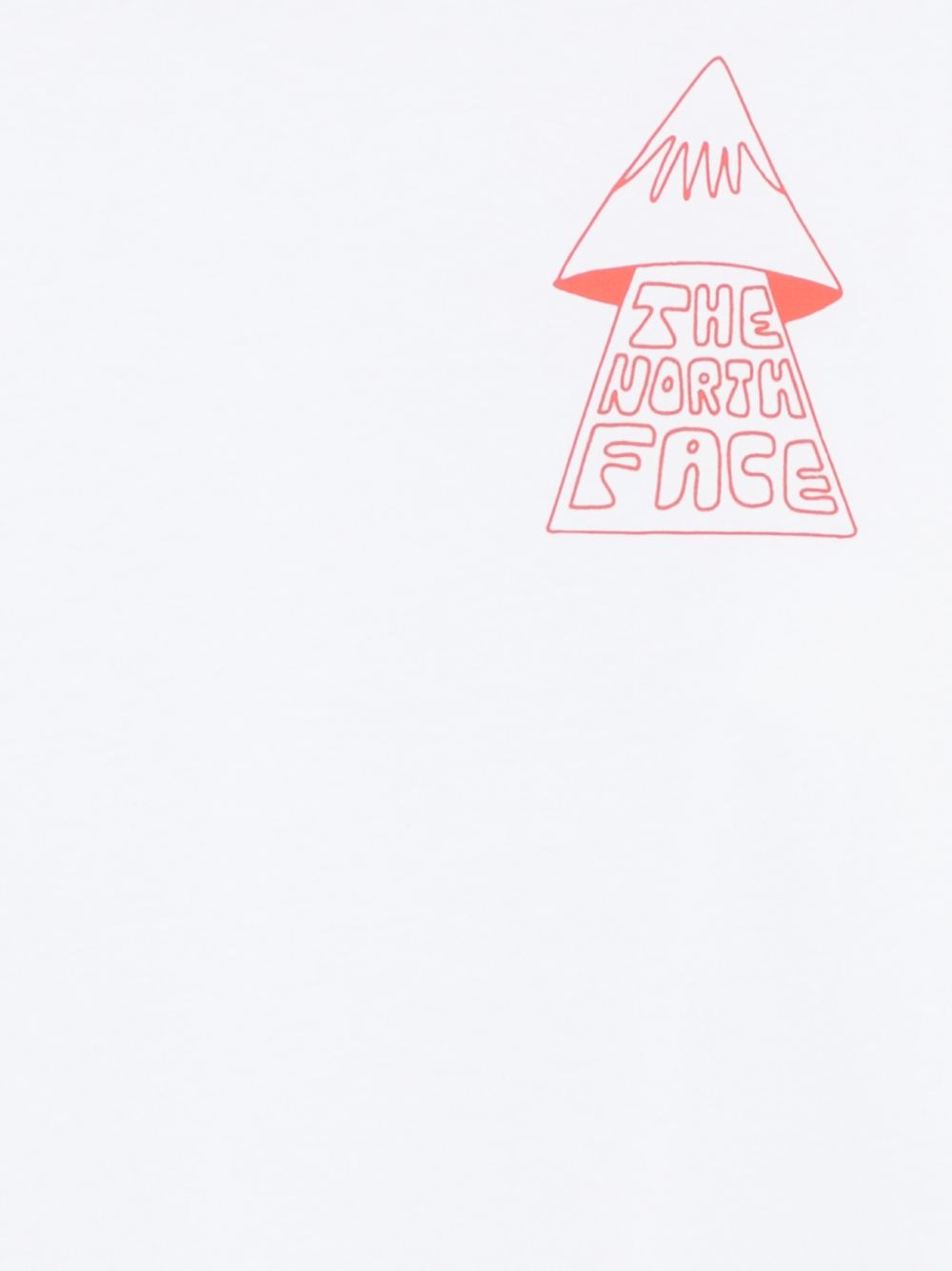 THE NORTH FACE T-shirt bianca con logo 