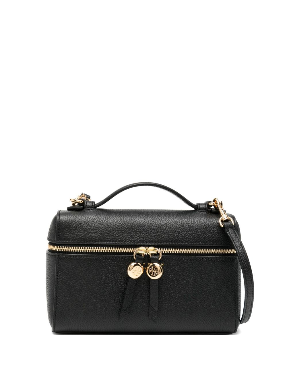 TORY BURCH Borsa a spalla 'Romy' in pelle nera 