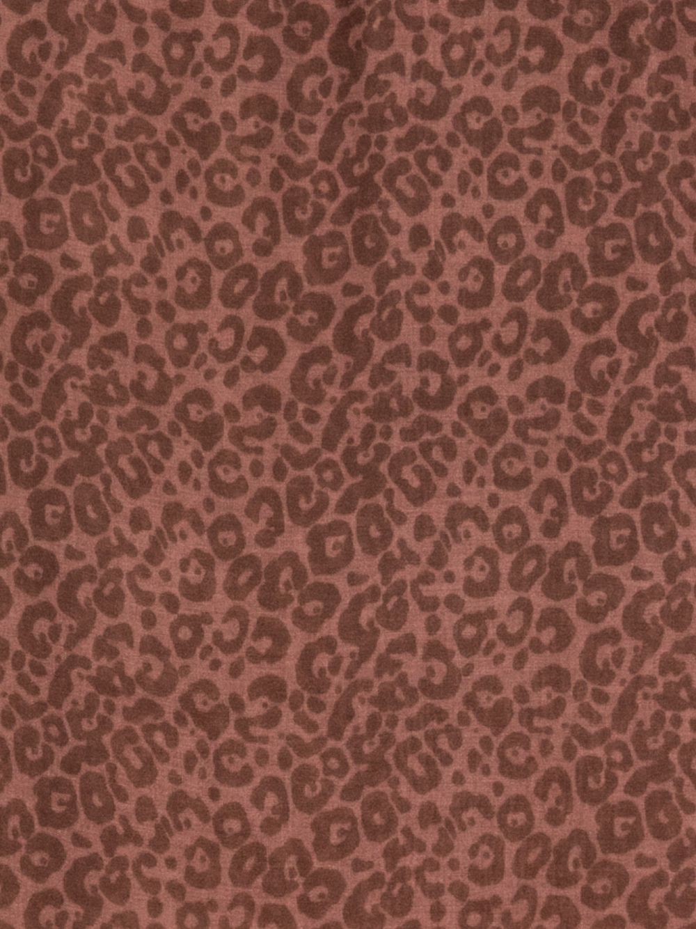 TWINSET Sciarpa stampa animalier con logo 