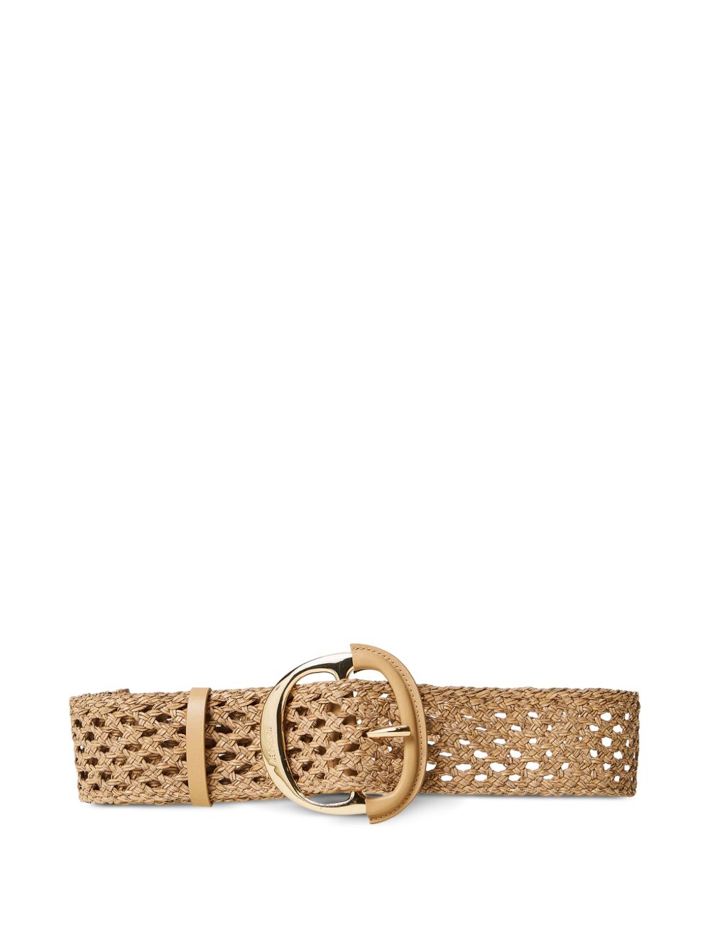 TWINSET Cintura intrecciata beige 