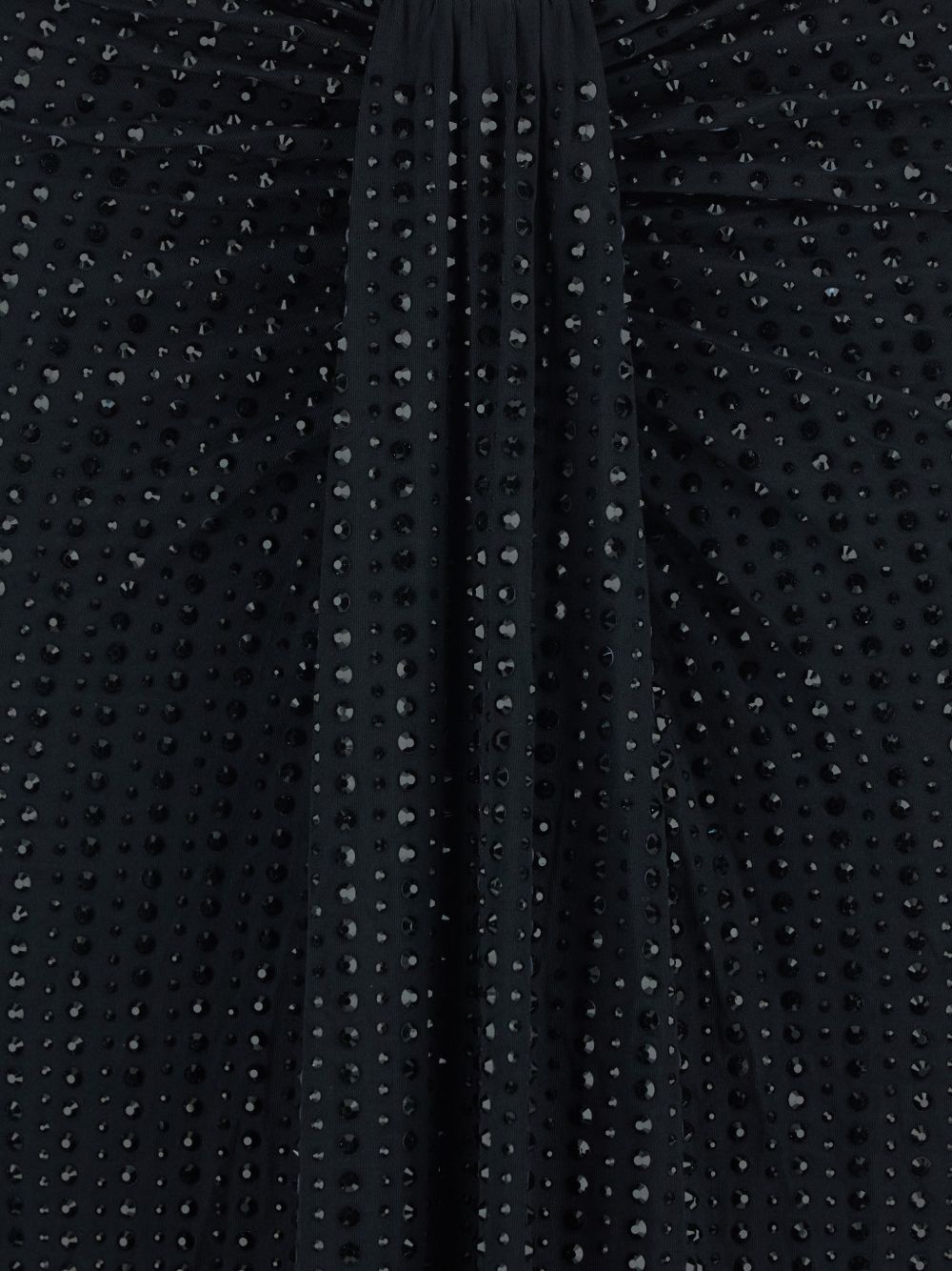 VENUJA Maxi gonna Malibu con strass e drappeggio 