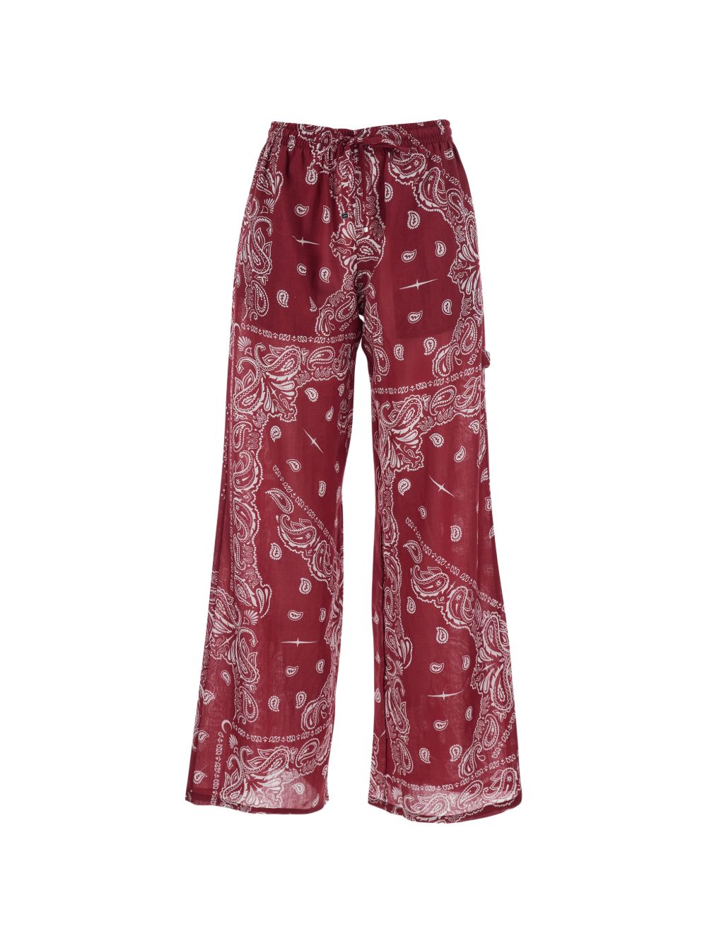 VENUJA Pantaloni Sierra a gamba larga con stampa bandana 