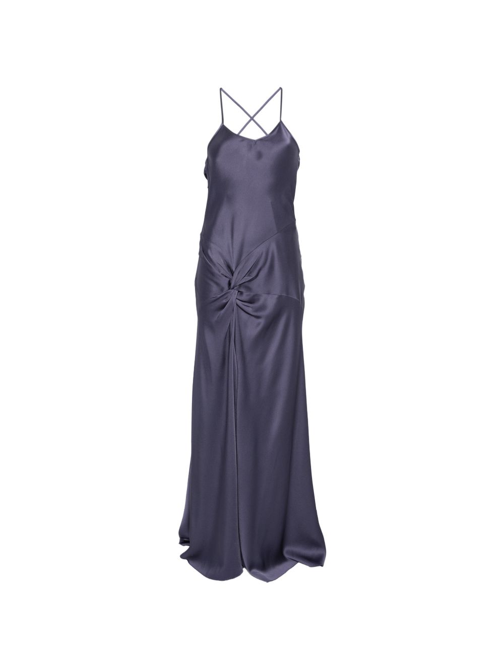 VICTORIA BECKHAM Abito lungo elegante blu 