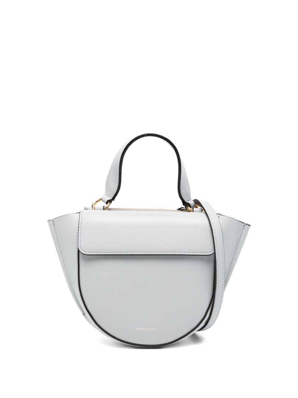 WANDLER Borsa a mano piccola Hortensia celeste con tracolla 