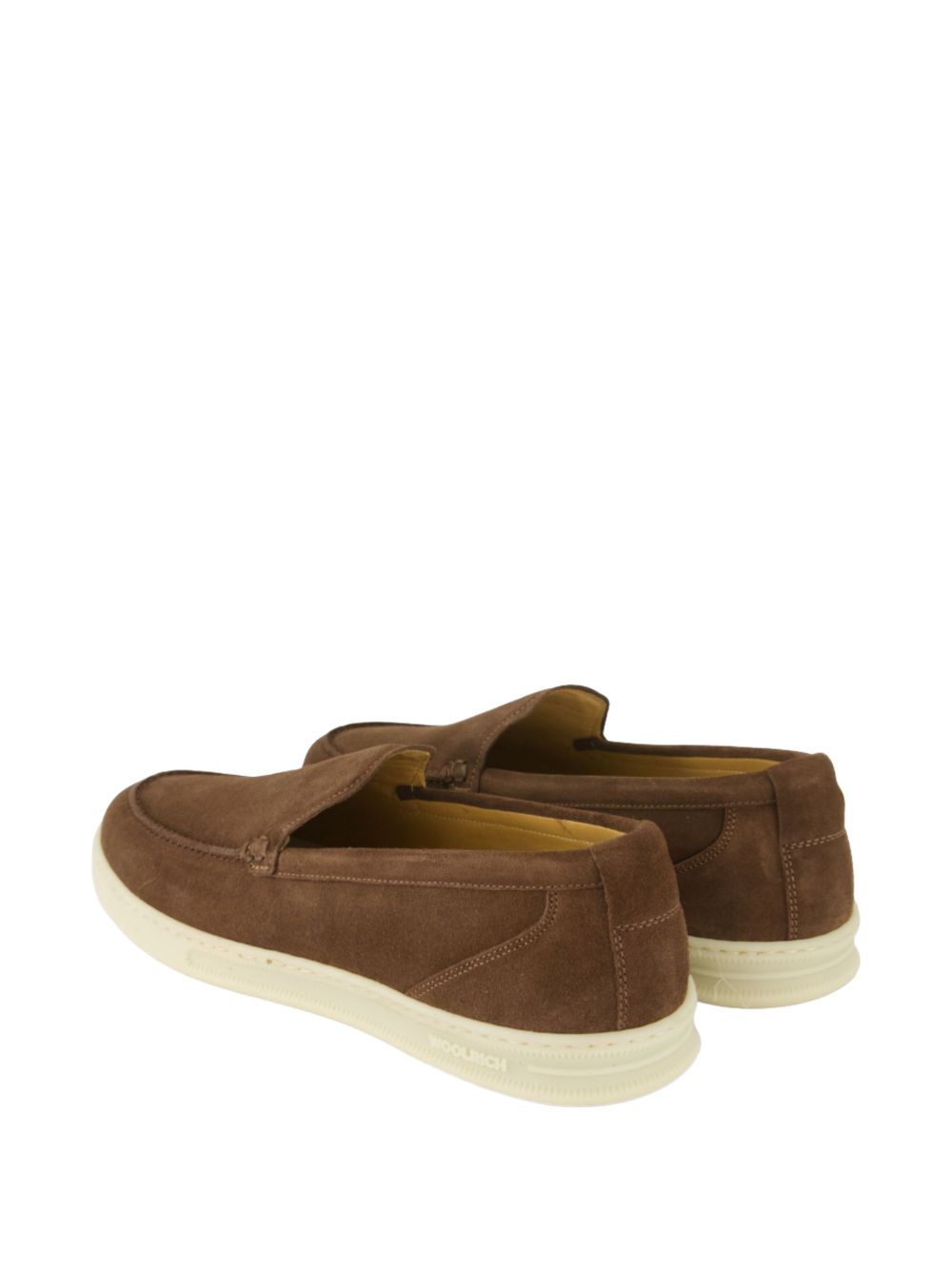 WOOLRICH Mocassini Double U.T  marroni 