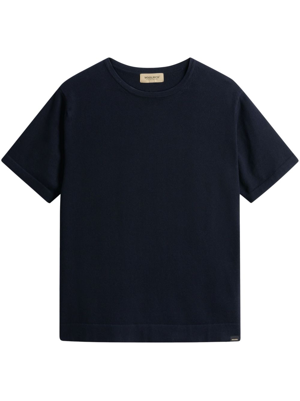 WOOLRICH T-shirt in cotone blu 