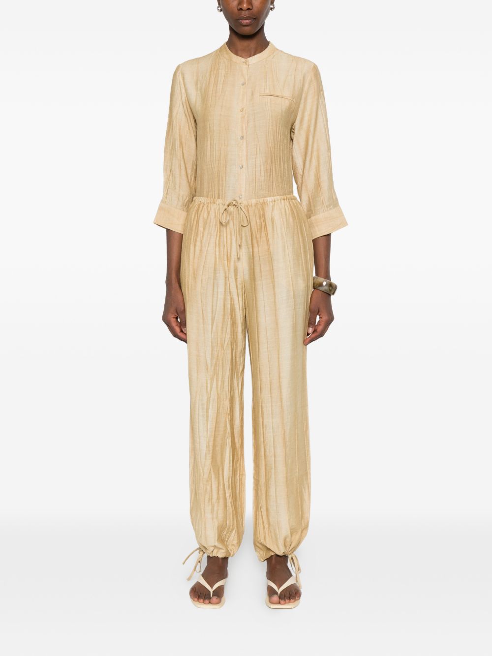 YERSE Pantaloni Luna beige 
