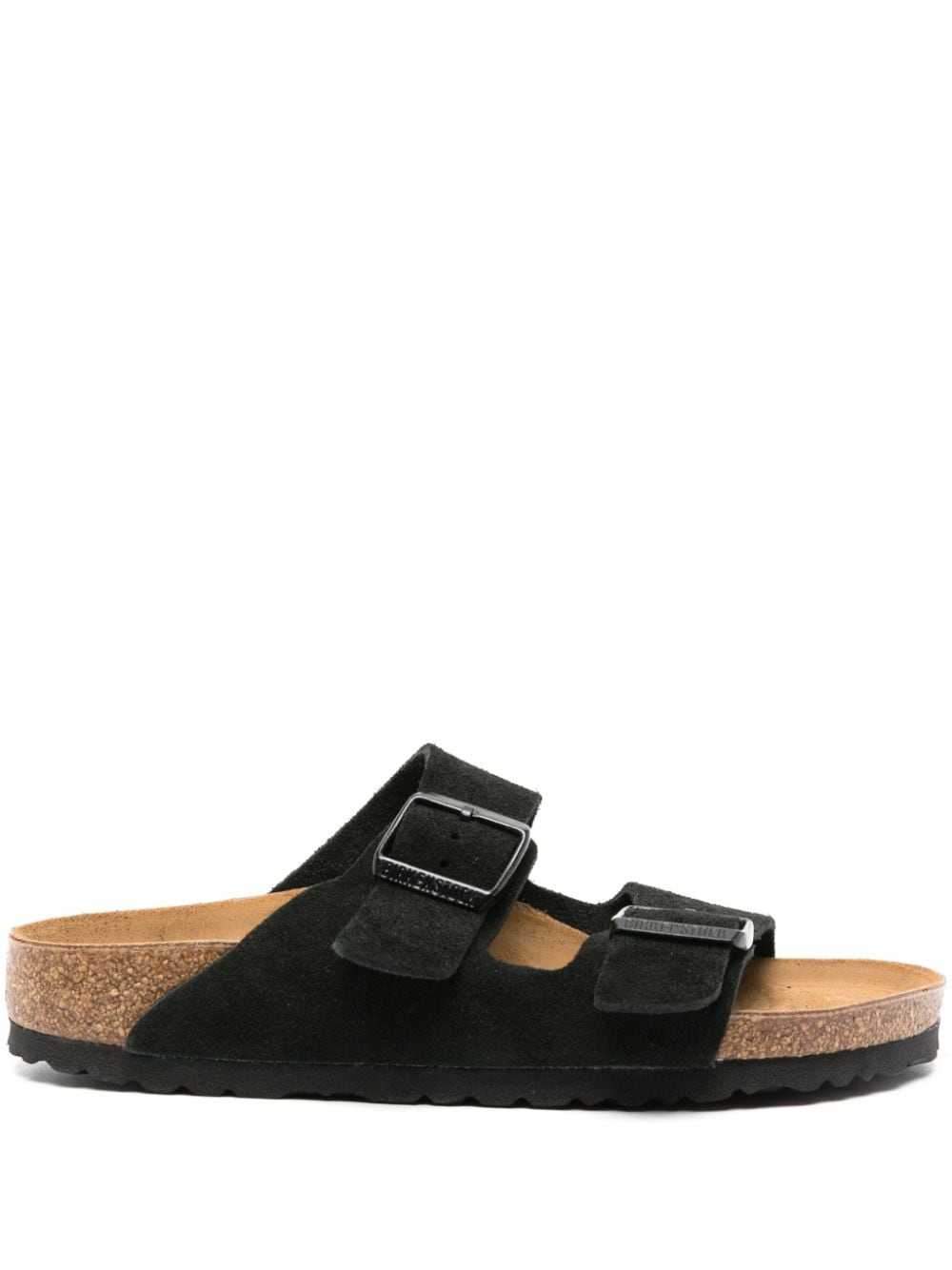 BIRKENSTOCK Ciabatte 'Arizona' in camoscio nero 