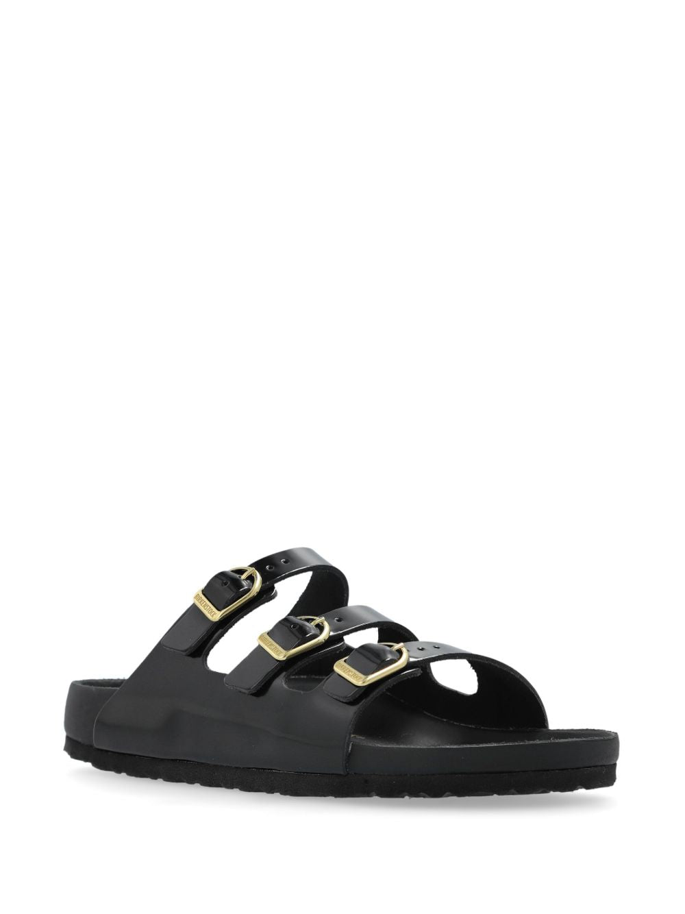 BIRKENSTOCK Ciabatte 'Florida' in pelle nera 