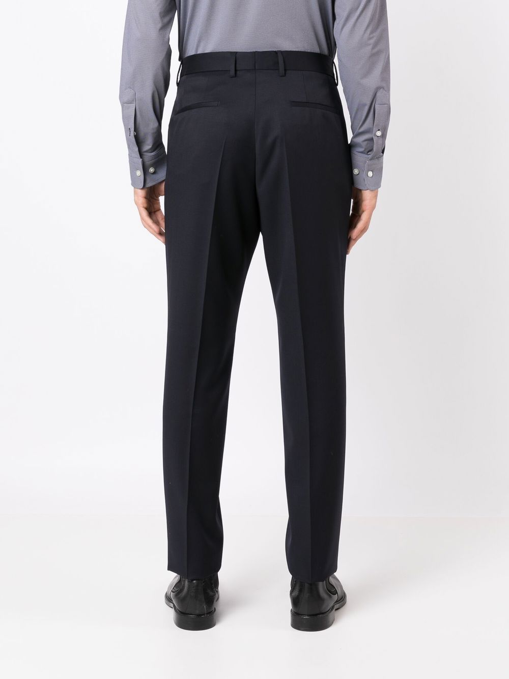 BOSS Pantaloni H-Genius slim in lana vergine 