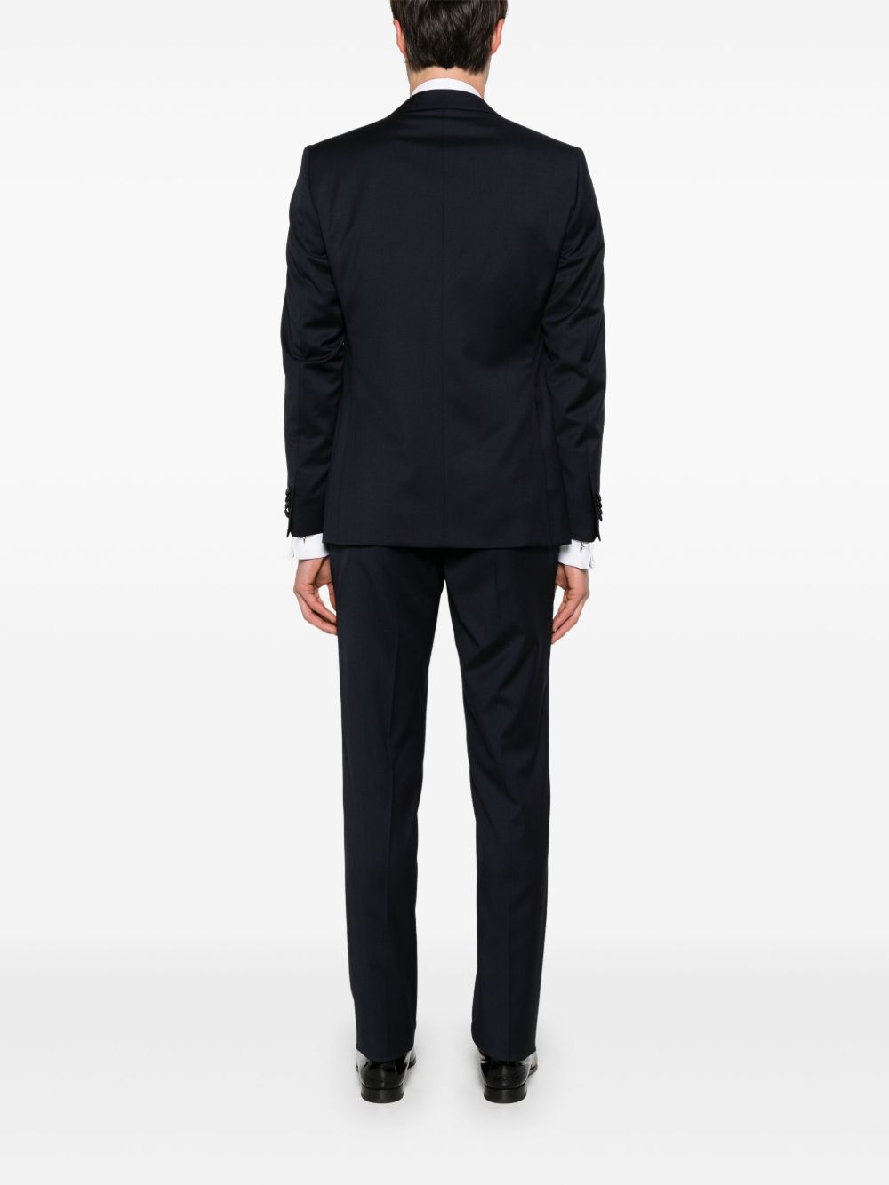 CORNELIANI Completo in lana blu notte 