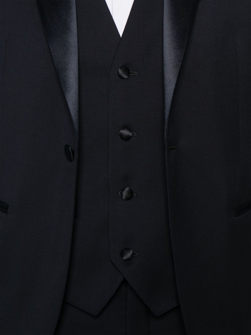 CORNELIANI Completo in lana blu notte 