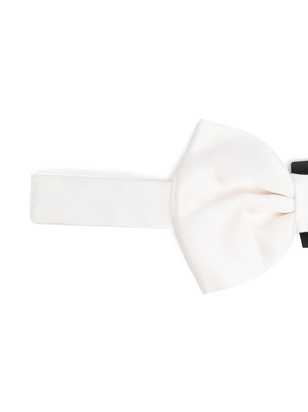 CORNELIANI Papillon in seta bianco 