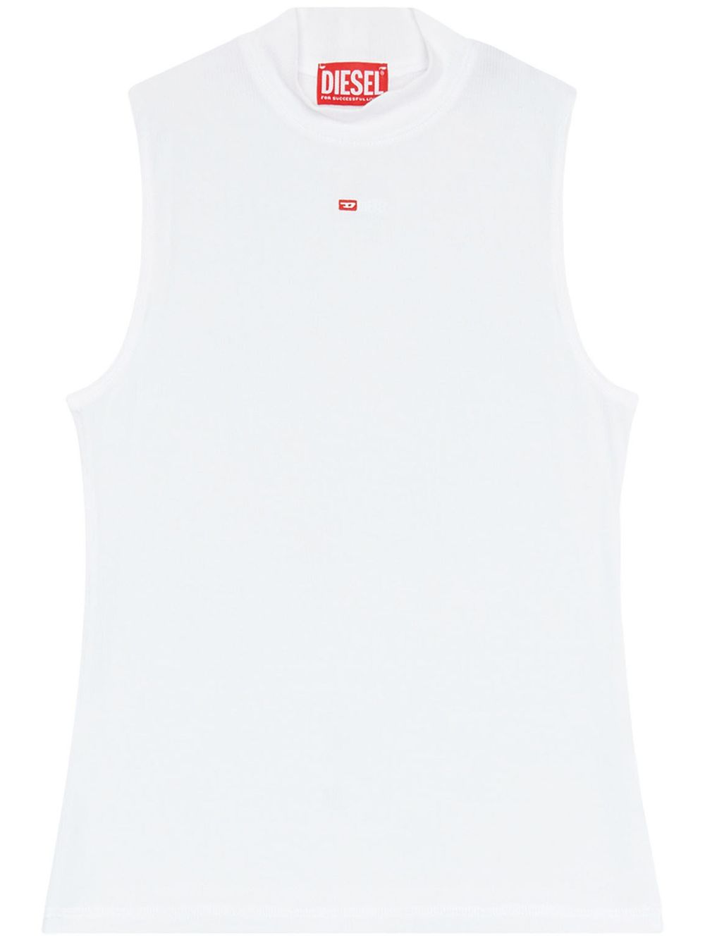 DIESEL Top T-Mokky bianco 