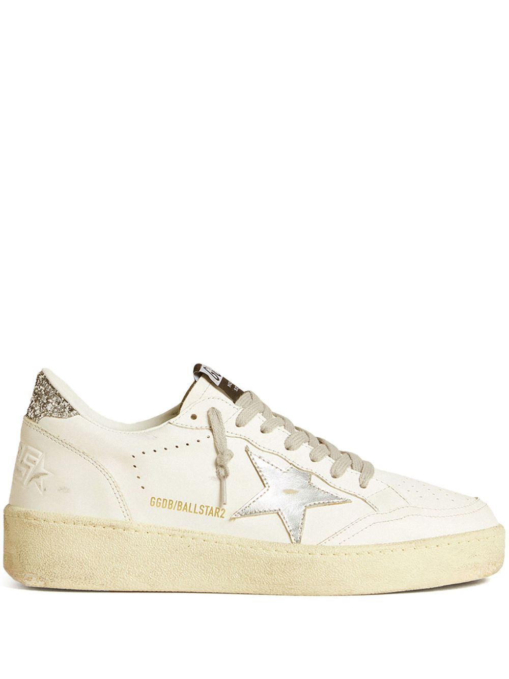 GOLDEN GOOSE Sneakers 'Ball Star' con dettaglio glitter 
