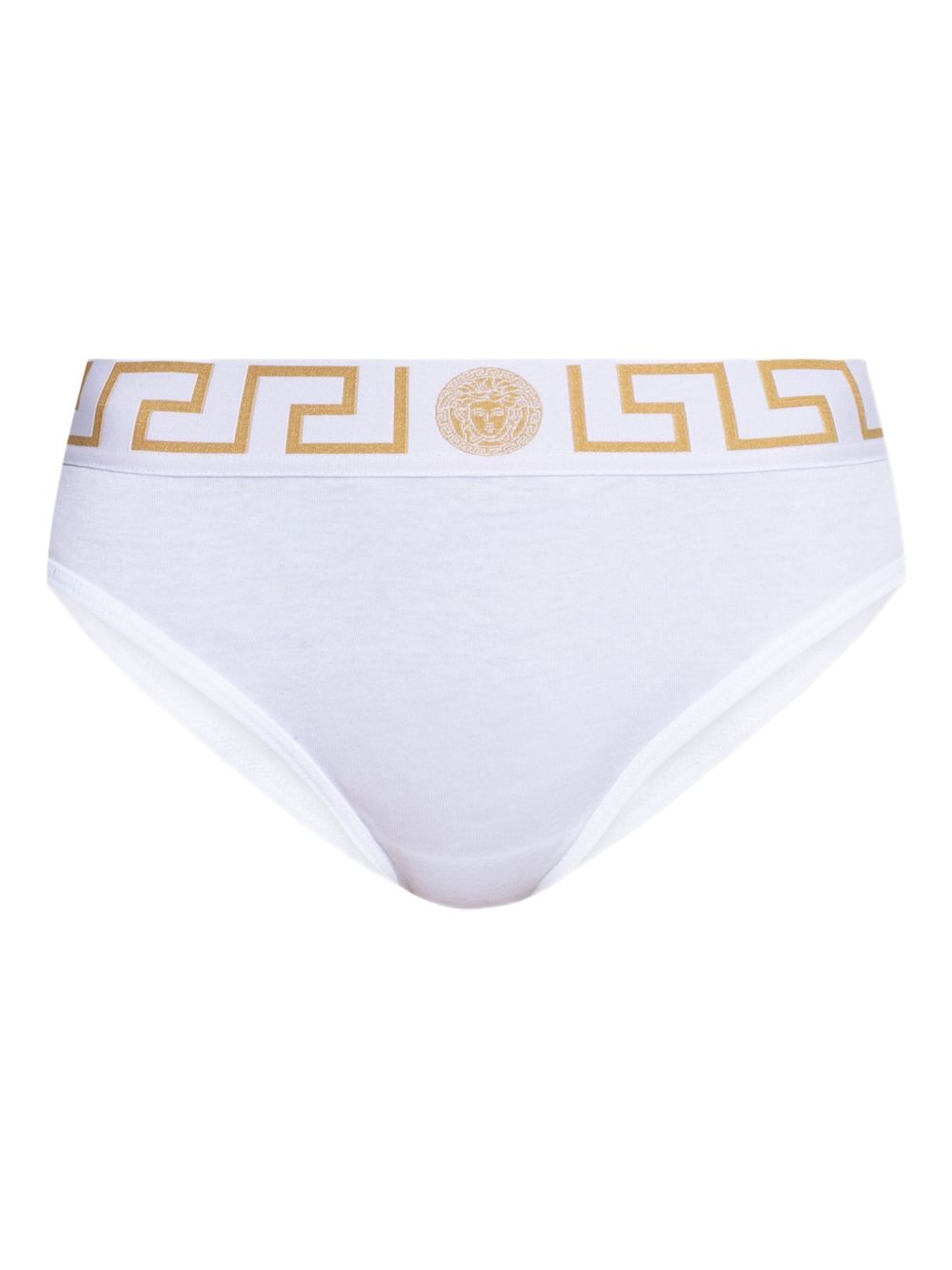 VERSACE Slip con bordo Greca 