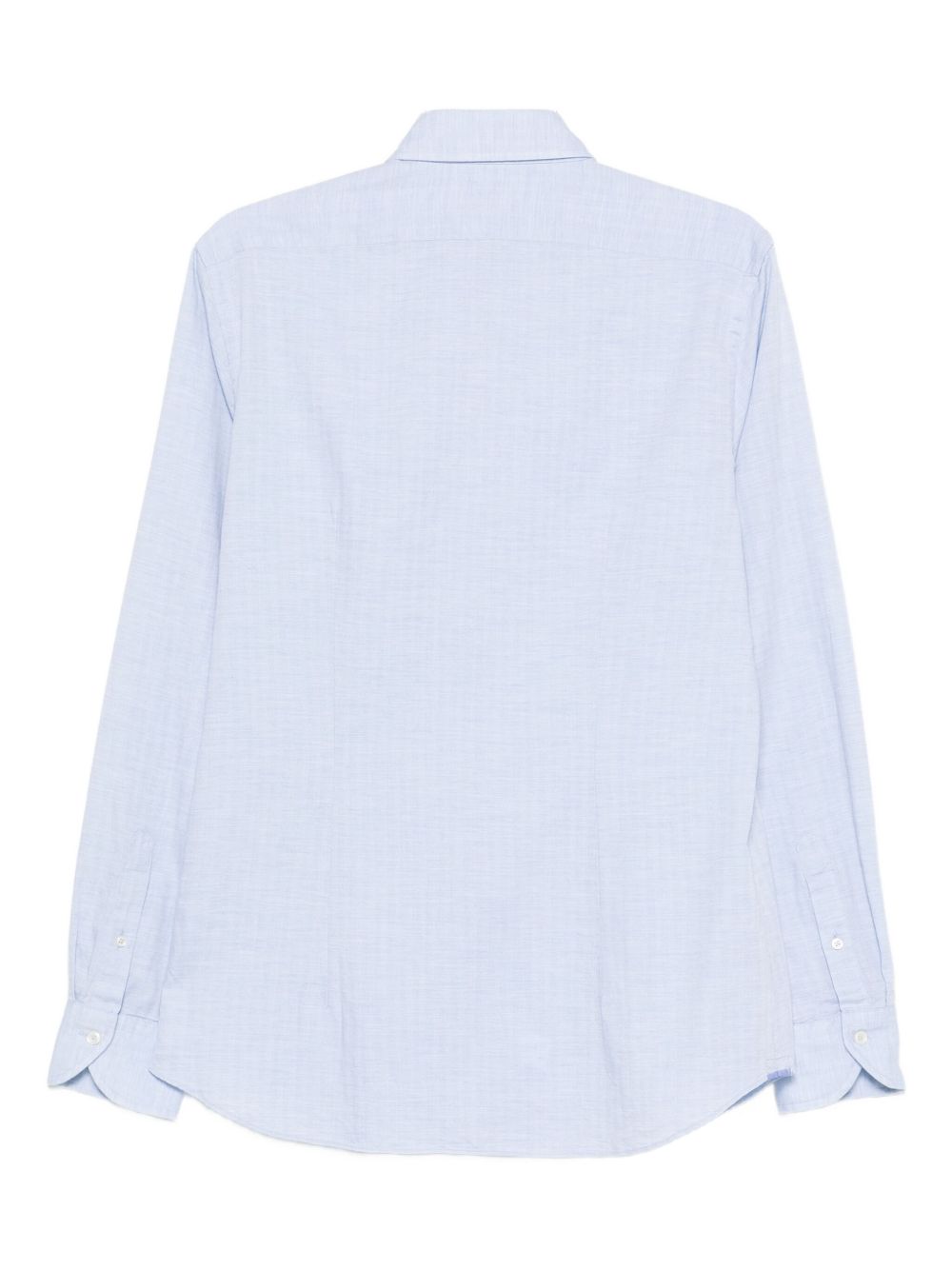 XACUS Camicia azzurra in misto cotone 