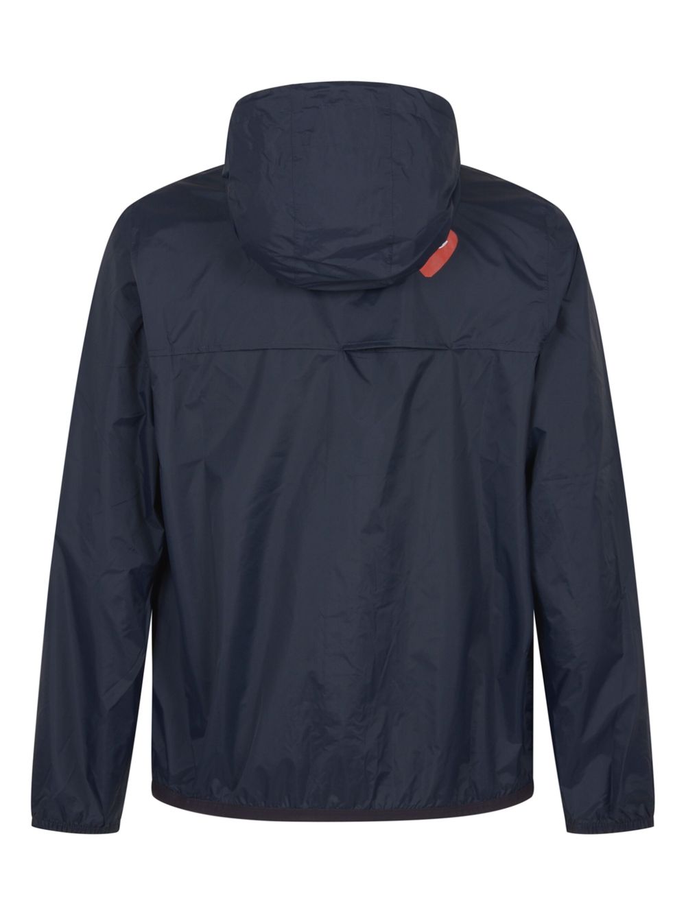 COMME DES GARCONS PLAY Comme Des Garçons Play X K-Way Giacca blu navy con zip e cappuccio 