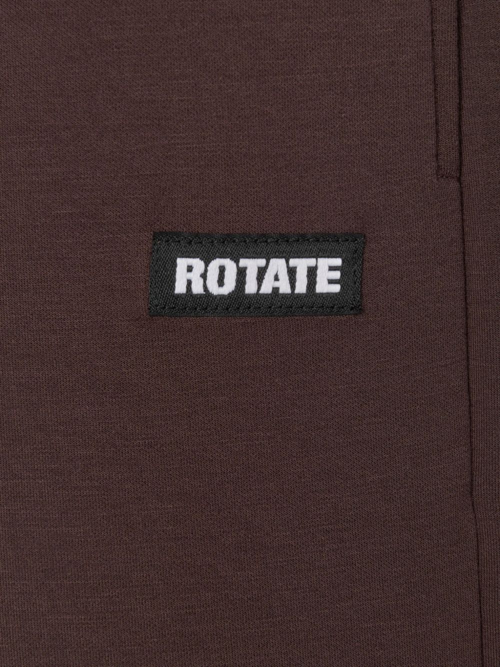 ROTATE Pantaloni casual barrel bordeaux 