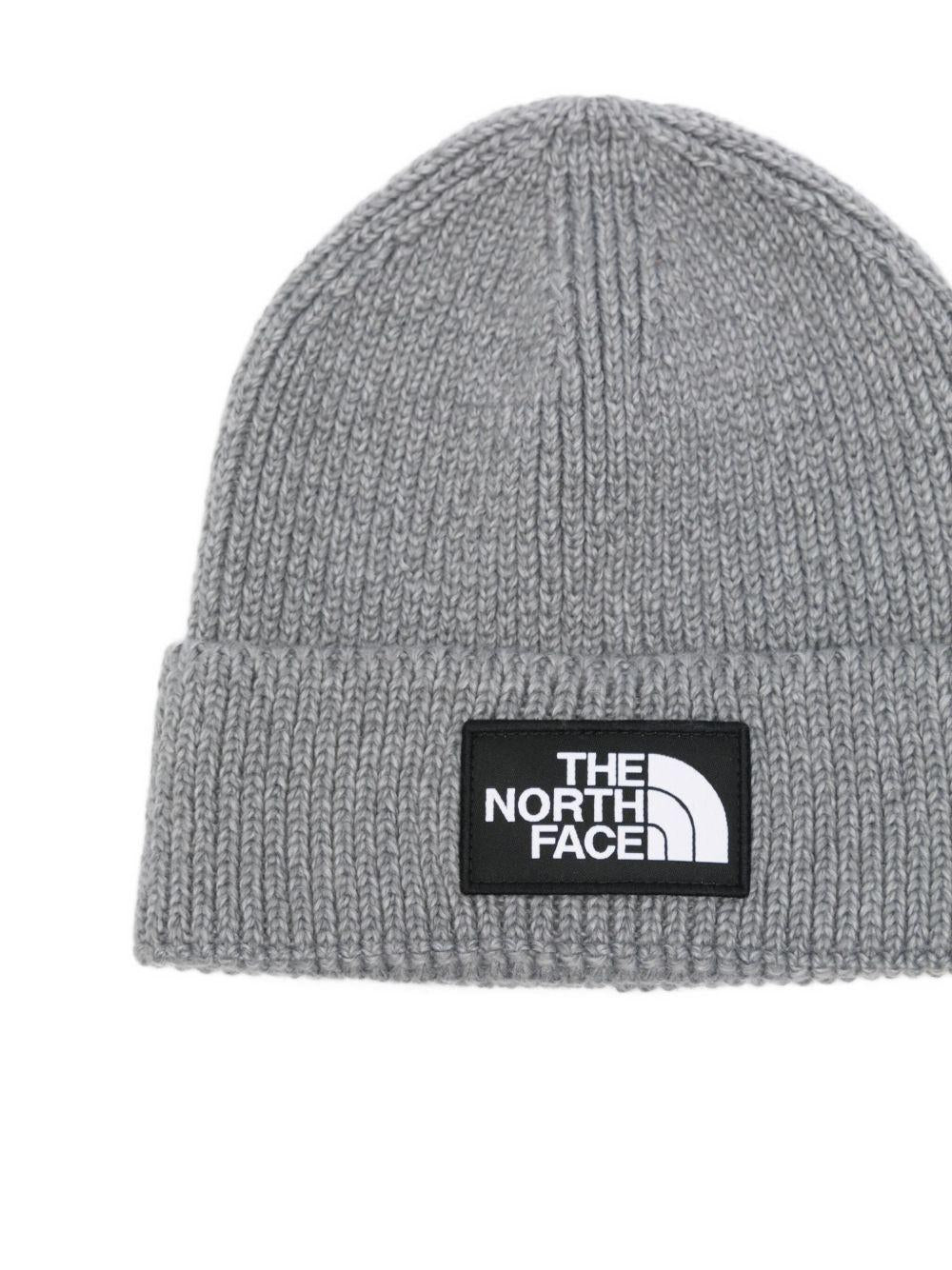THE NORTH FACE Cappello in maglia a costine grigio 