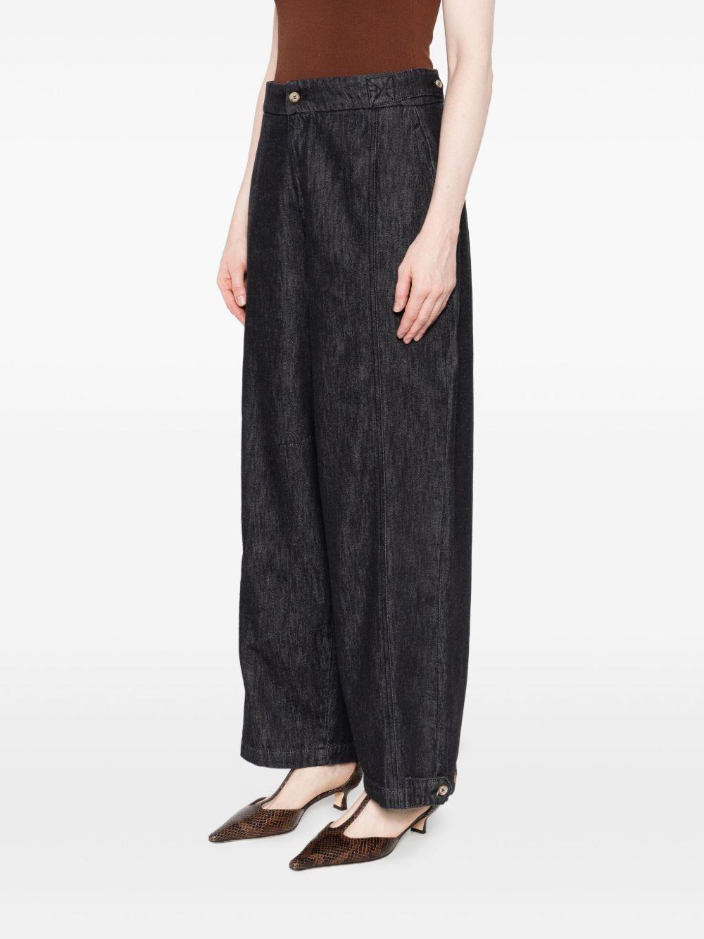 YERSE Jeans Texas in cotone organico grigio antracite 