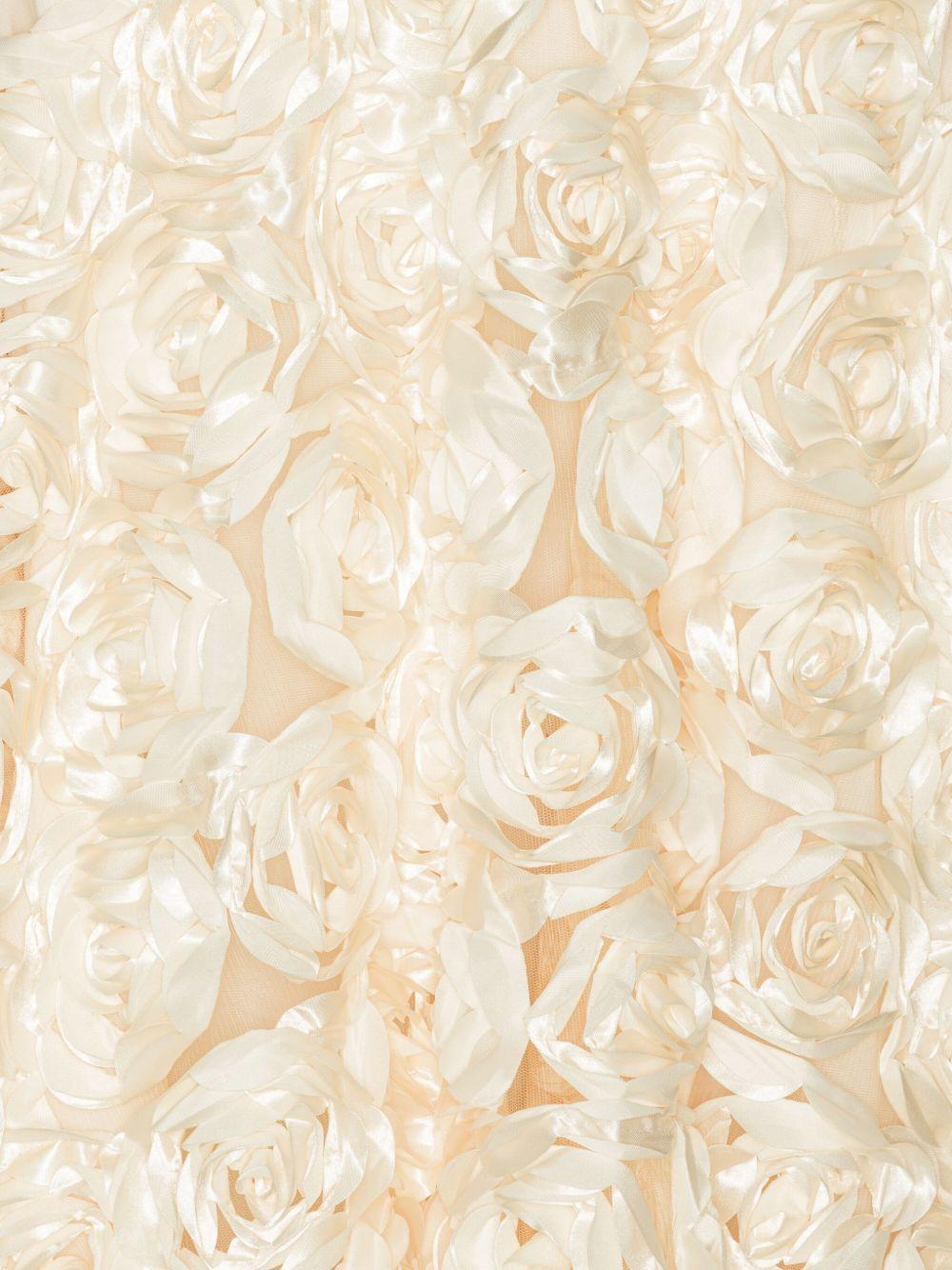 ROTATE Gonna midi con rose applicate 