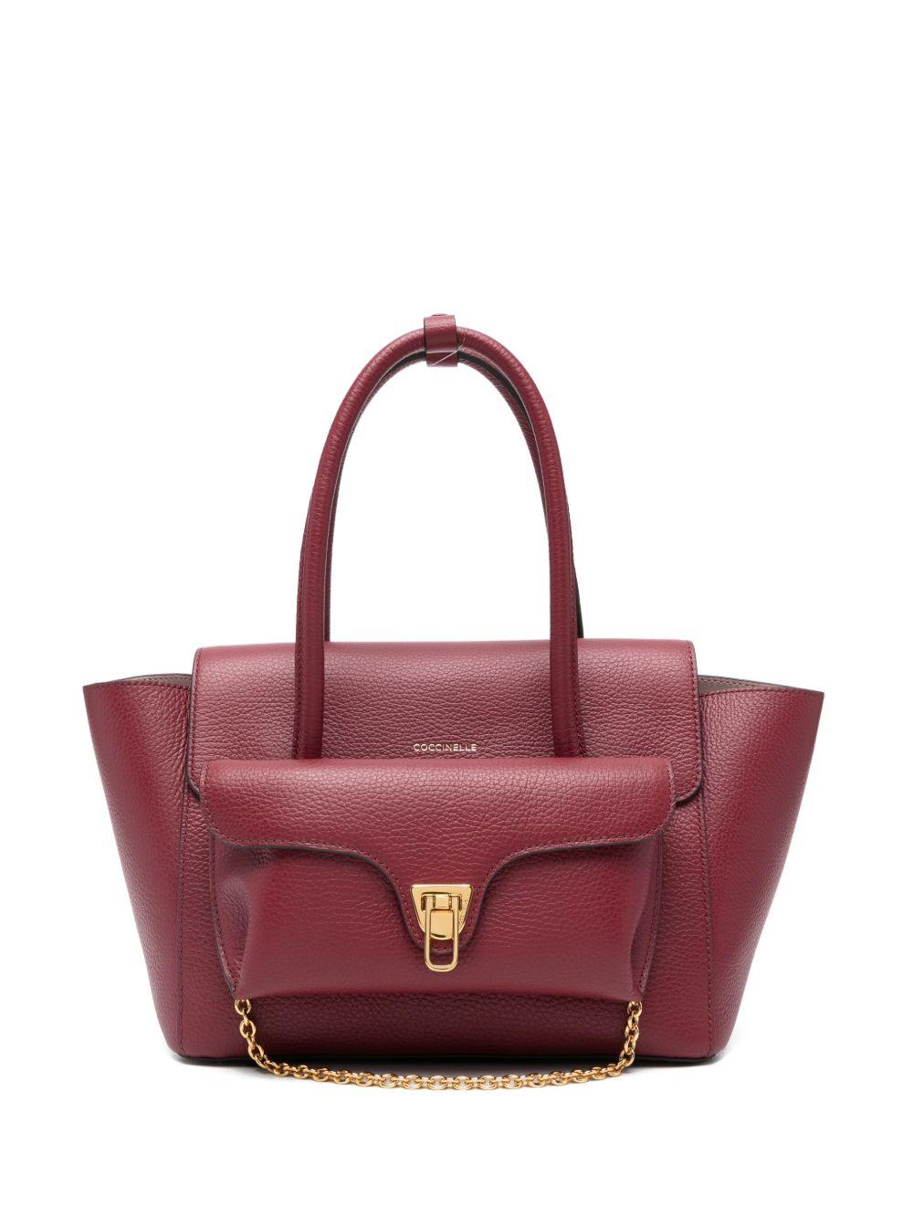 COCCINELLE Borsa in pelle bordeaux 