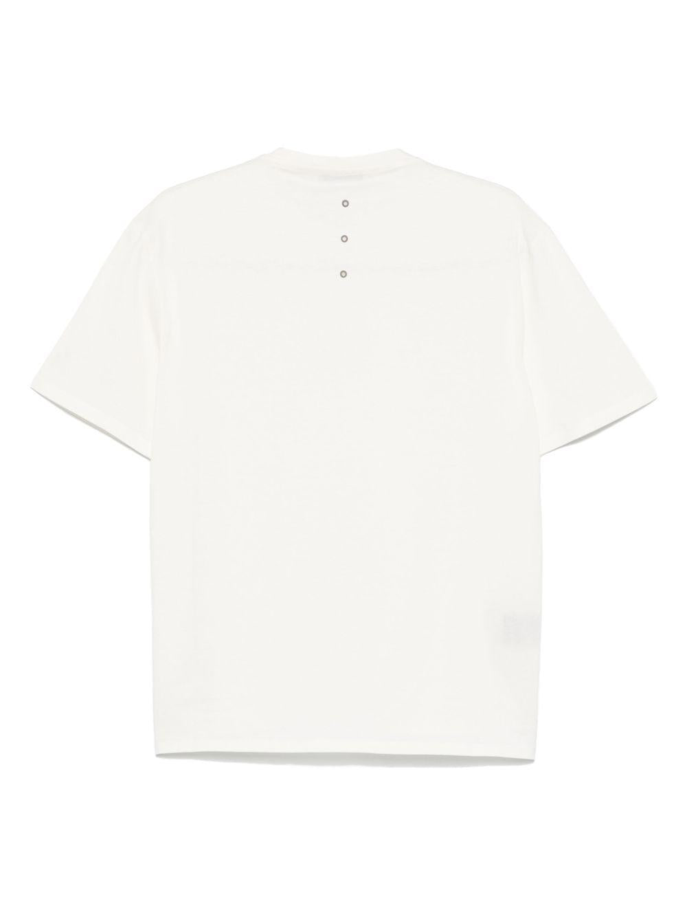 PREMIATA T-shirt in cotone bianco con logo 