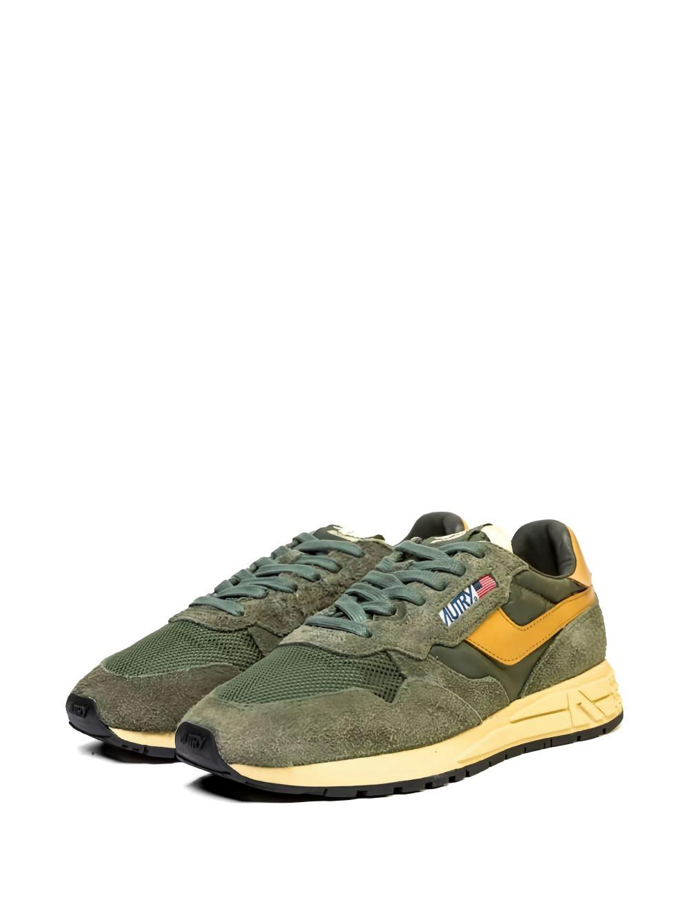 AUTRY Sneakers Rellwind in suede kaki 