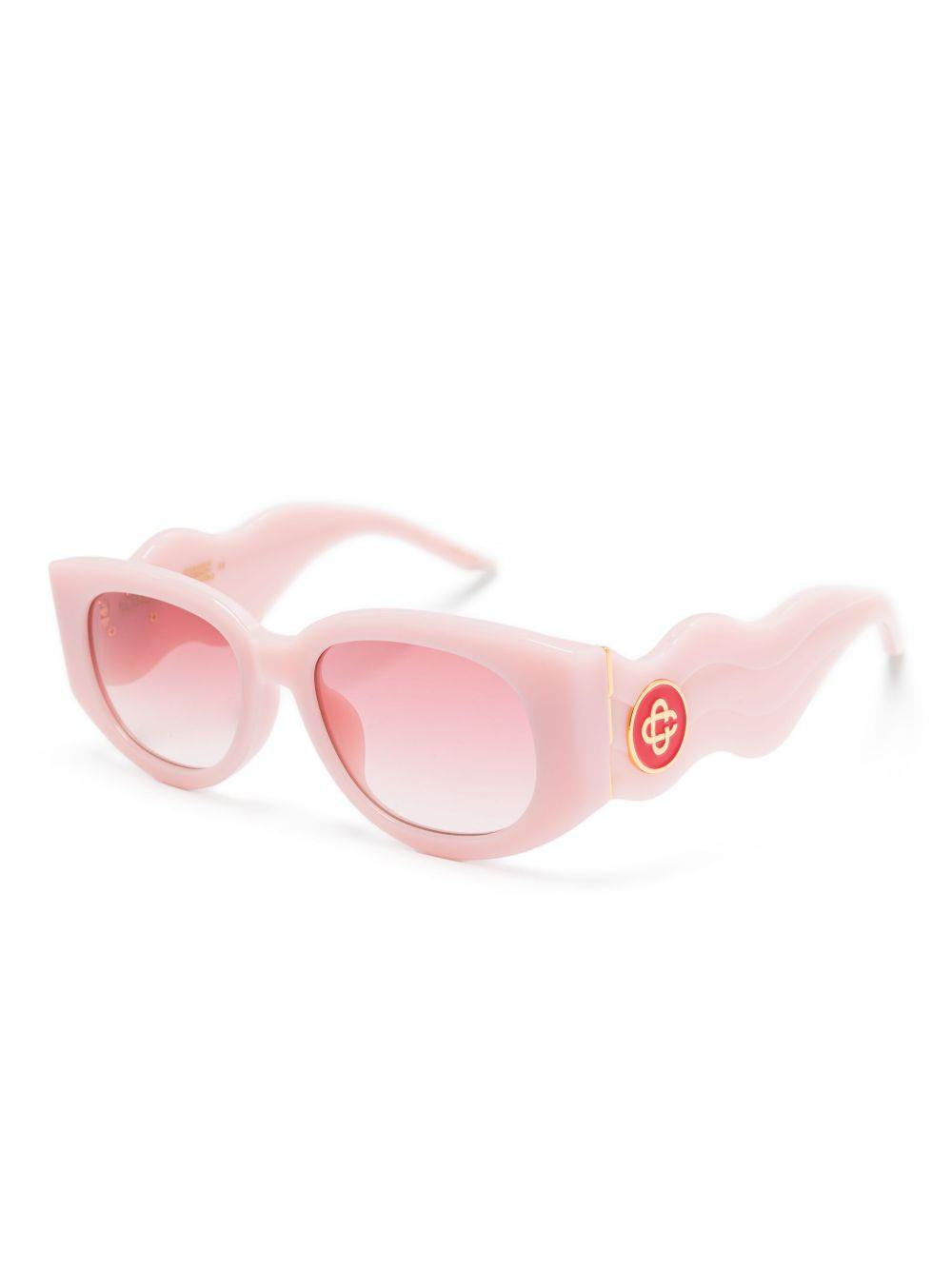 CASABLANCA Occhiali da sole Wave rosa 
