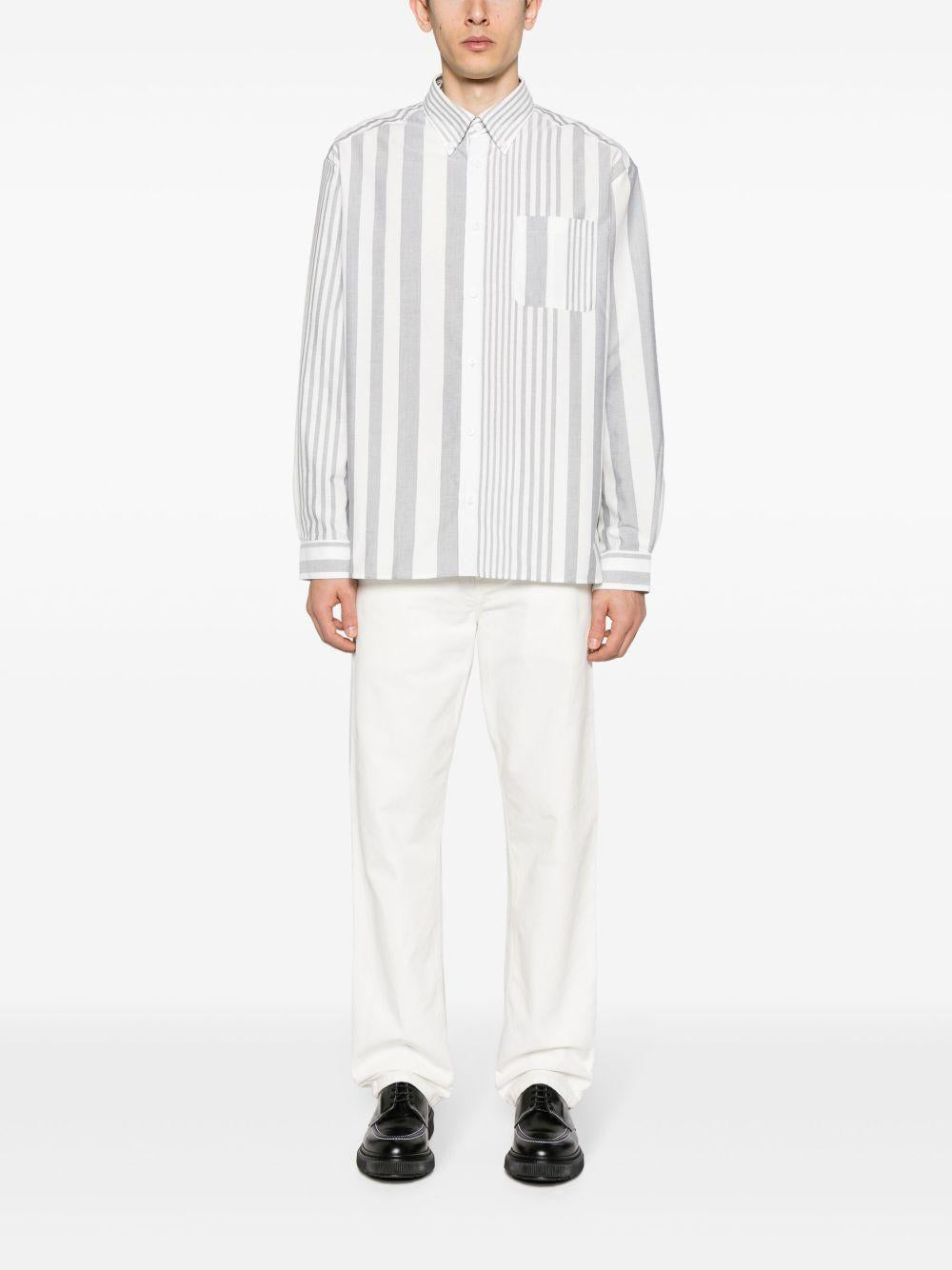 CARHARTT WIP Jeans in cotone bianco 