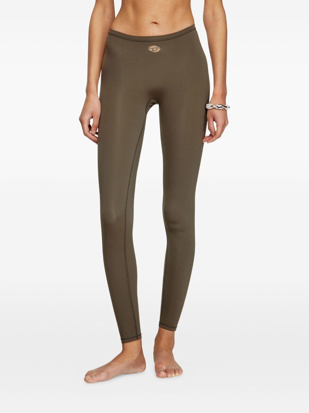 DIESEL Leggings 'Mina-Utlt' verde oliva 