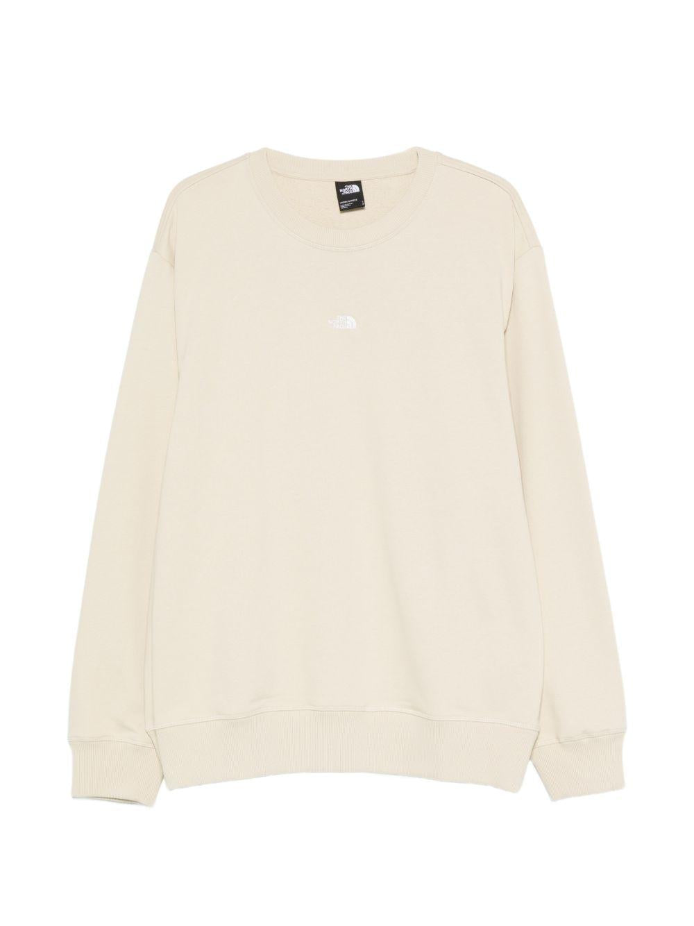 THE NORTH FACE Felpa Dom color crema firmata 