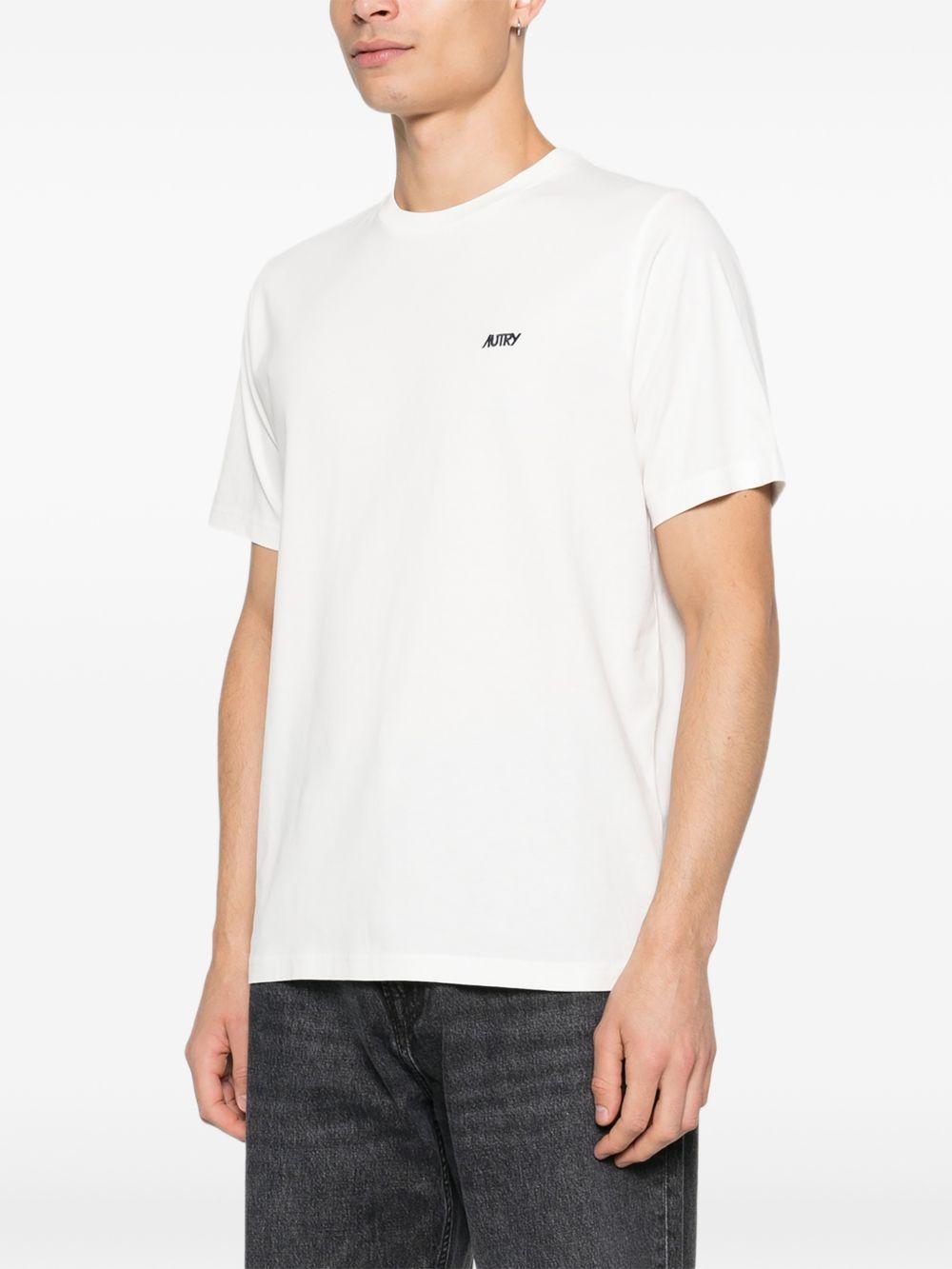 AUTRY T-shirt a maniche corte bianca 