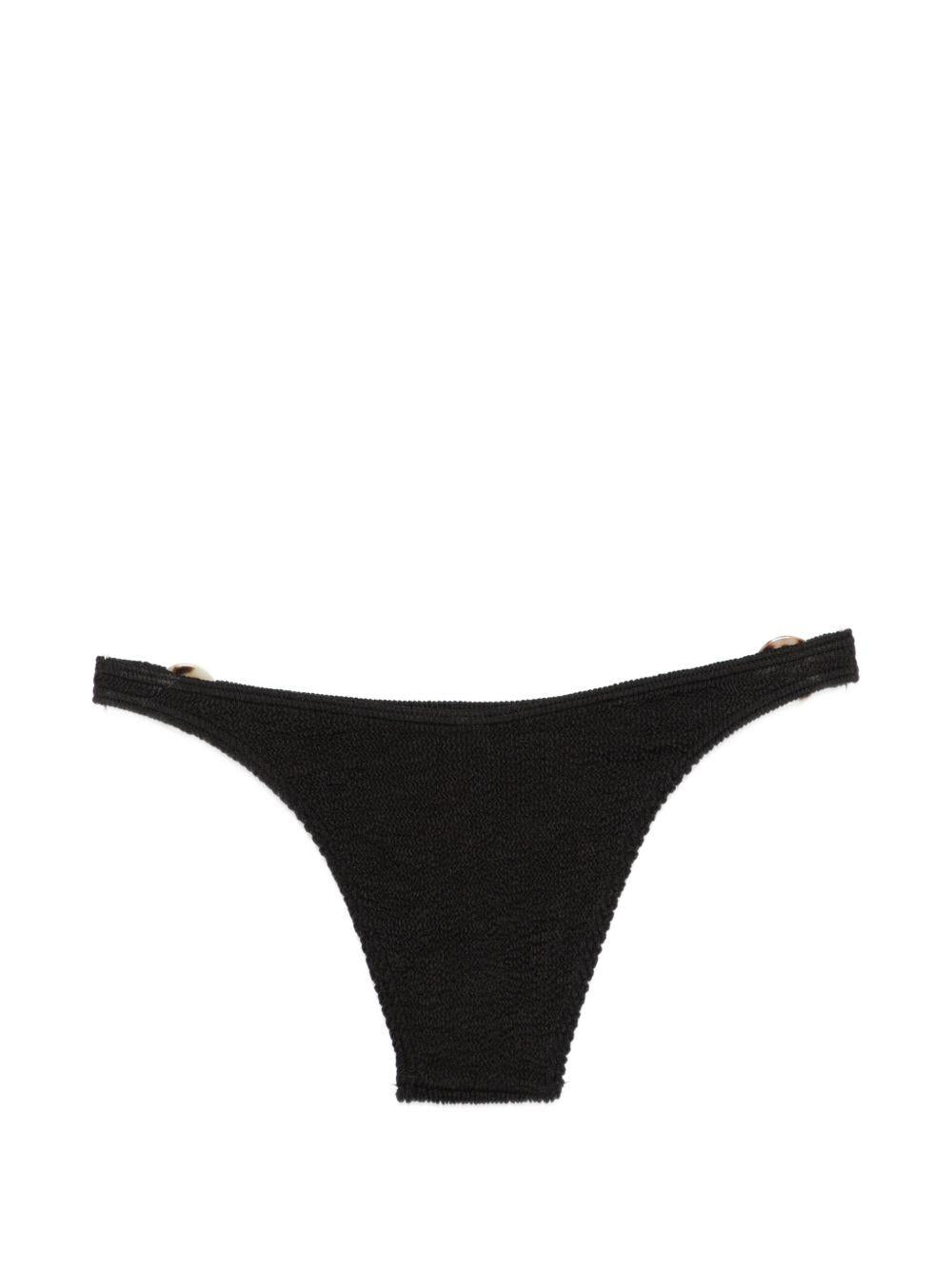 BOND EYE Slip bikini nero Scene 