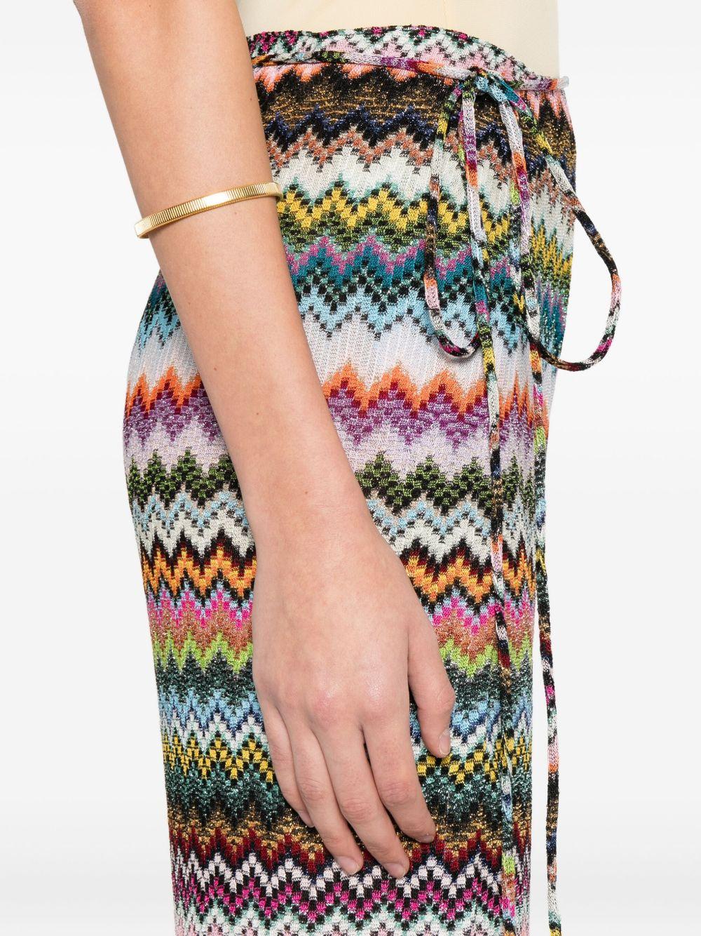 MISSONI Gonna lunga zig zag muticolore 
