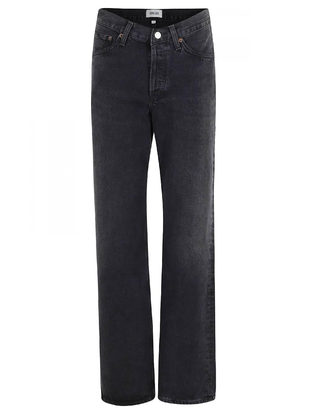 AGOLDE Jeans grigio antracite Kelly 