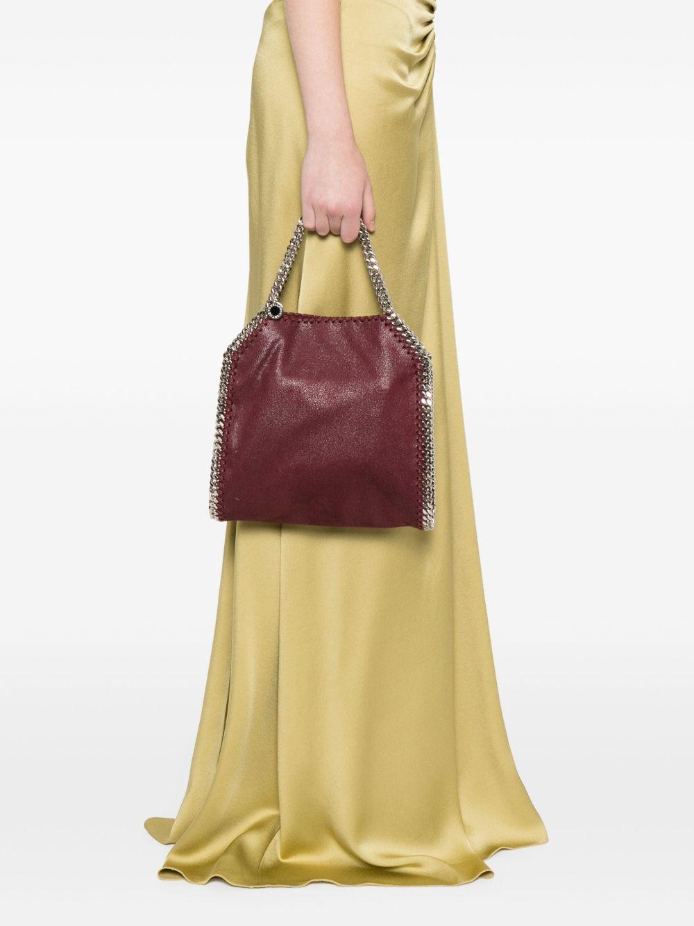 STELLA MCCARTNEY Borsa Falabella mini color prugna 
