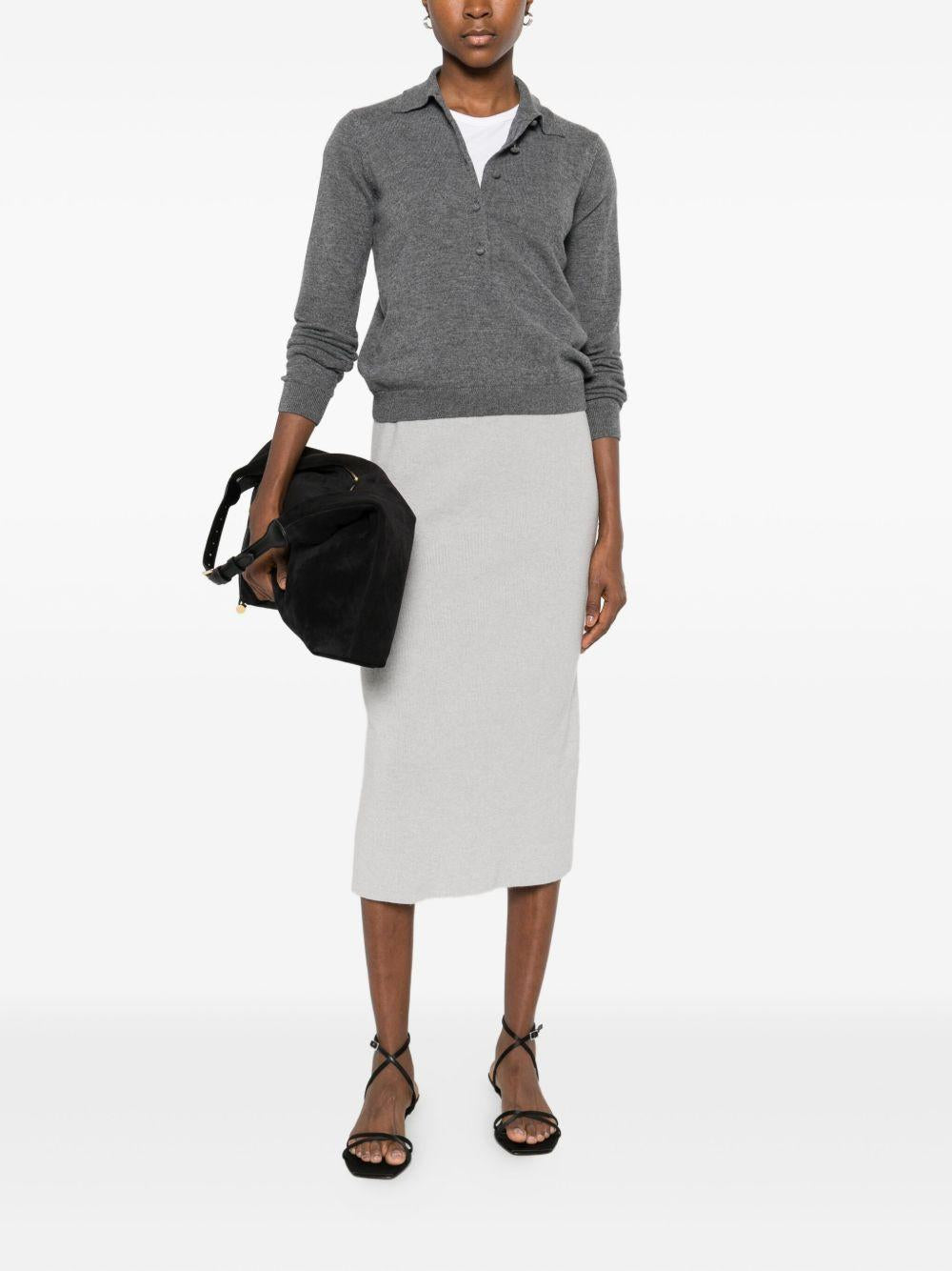 ALPHA STUDIO Maglia a polo grigia 