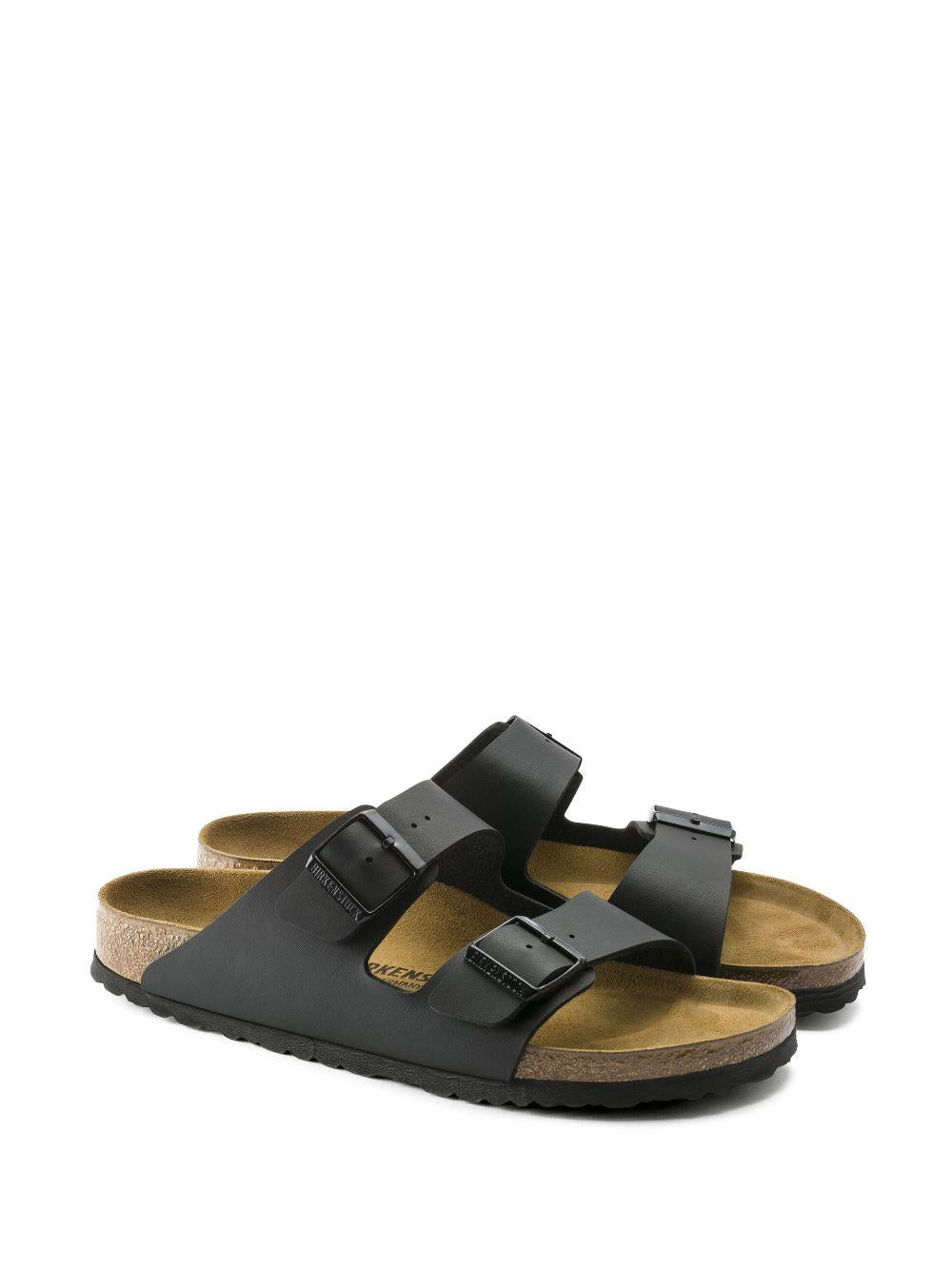 BIRKENSTOCK Ciabatte Arizona in pelle nera 