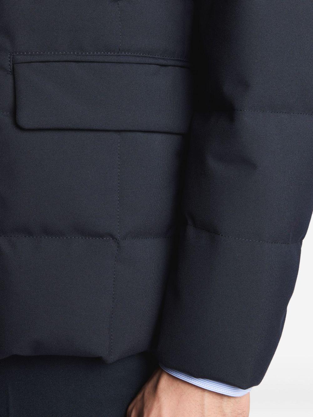 FAY Giacca trapuntata blu navy 