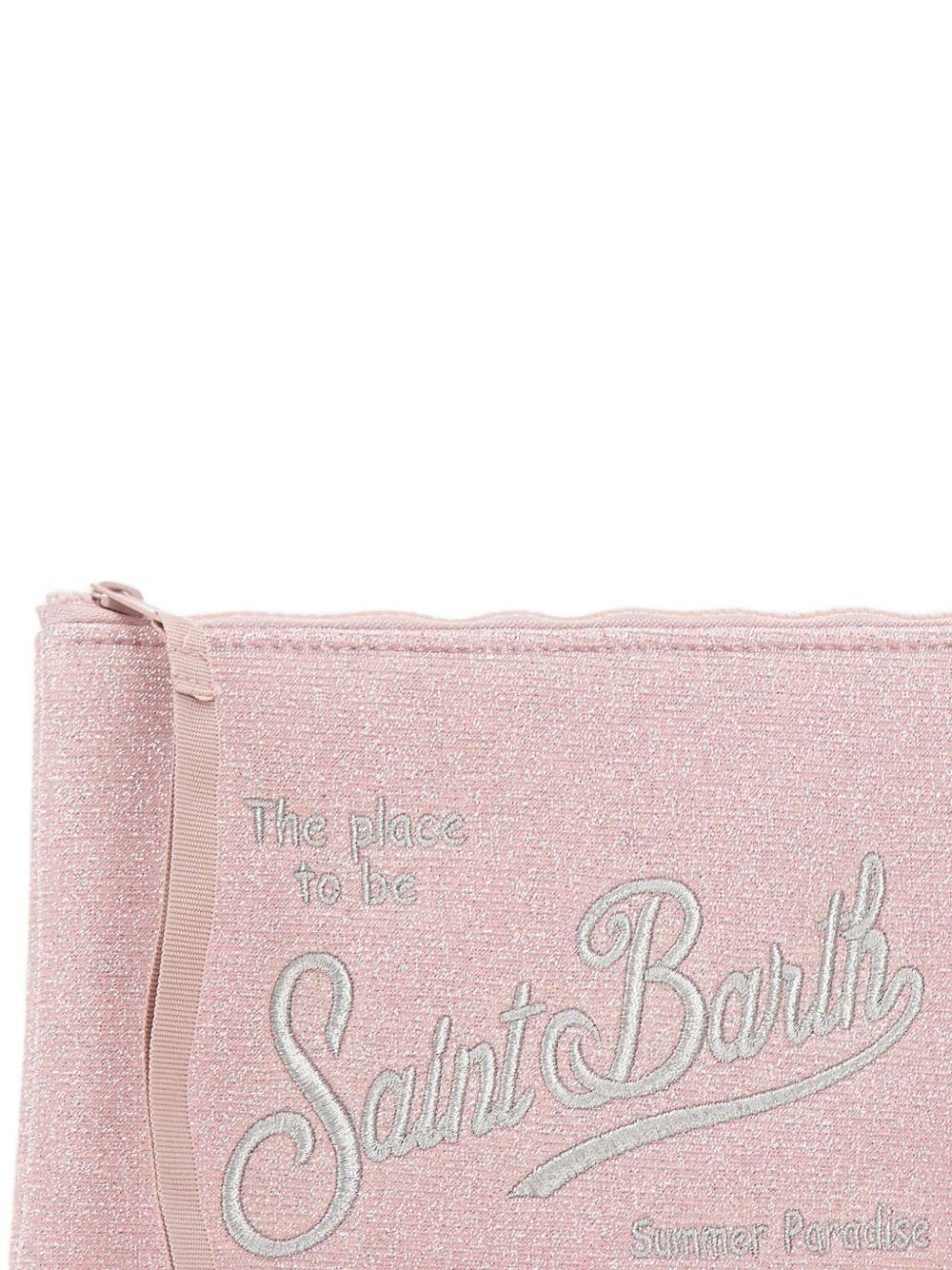 MC2 SAINT BARTH Pochette rosa Aline Lurex 