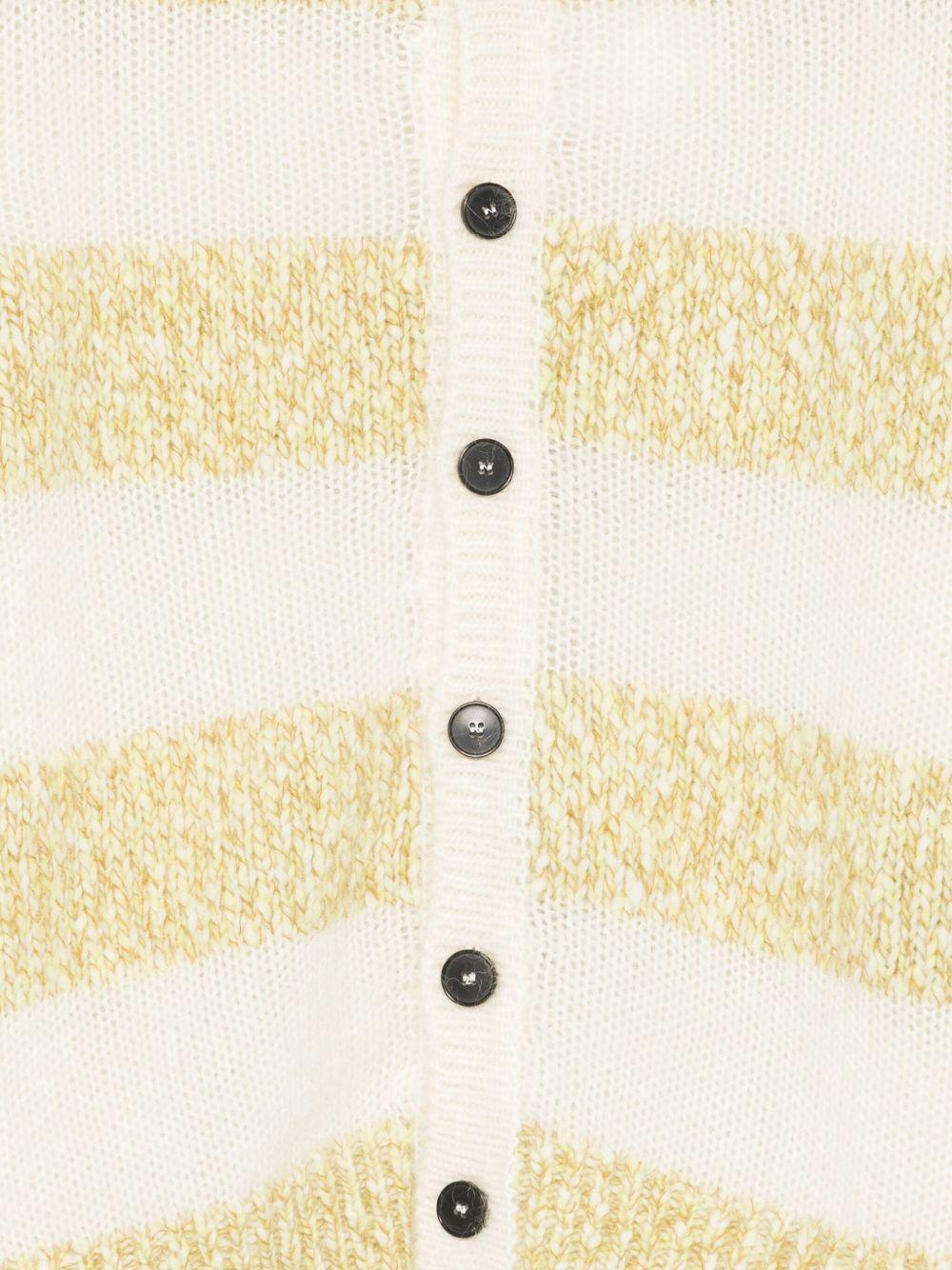 AMARANTO Cardigan in stile polo 