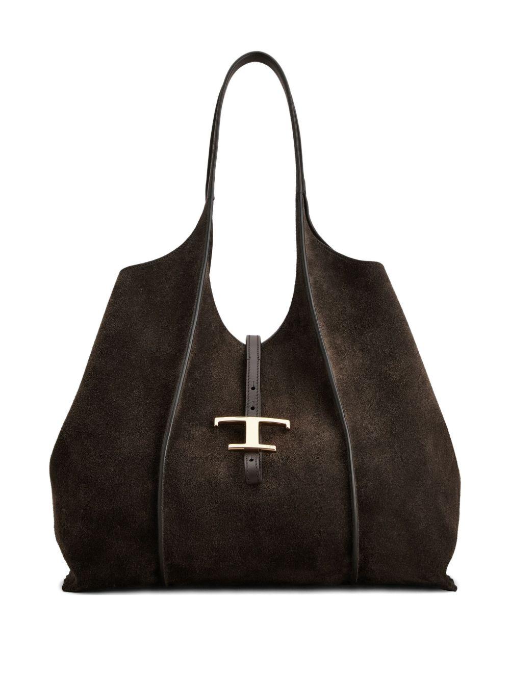 TODS Borsa marrone in suede 