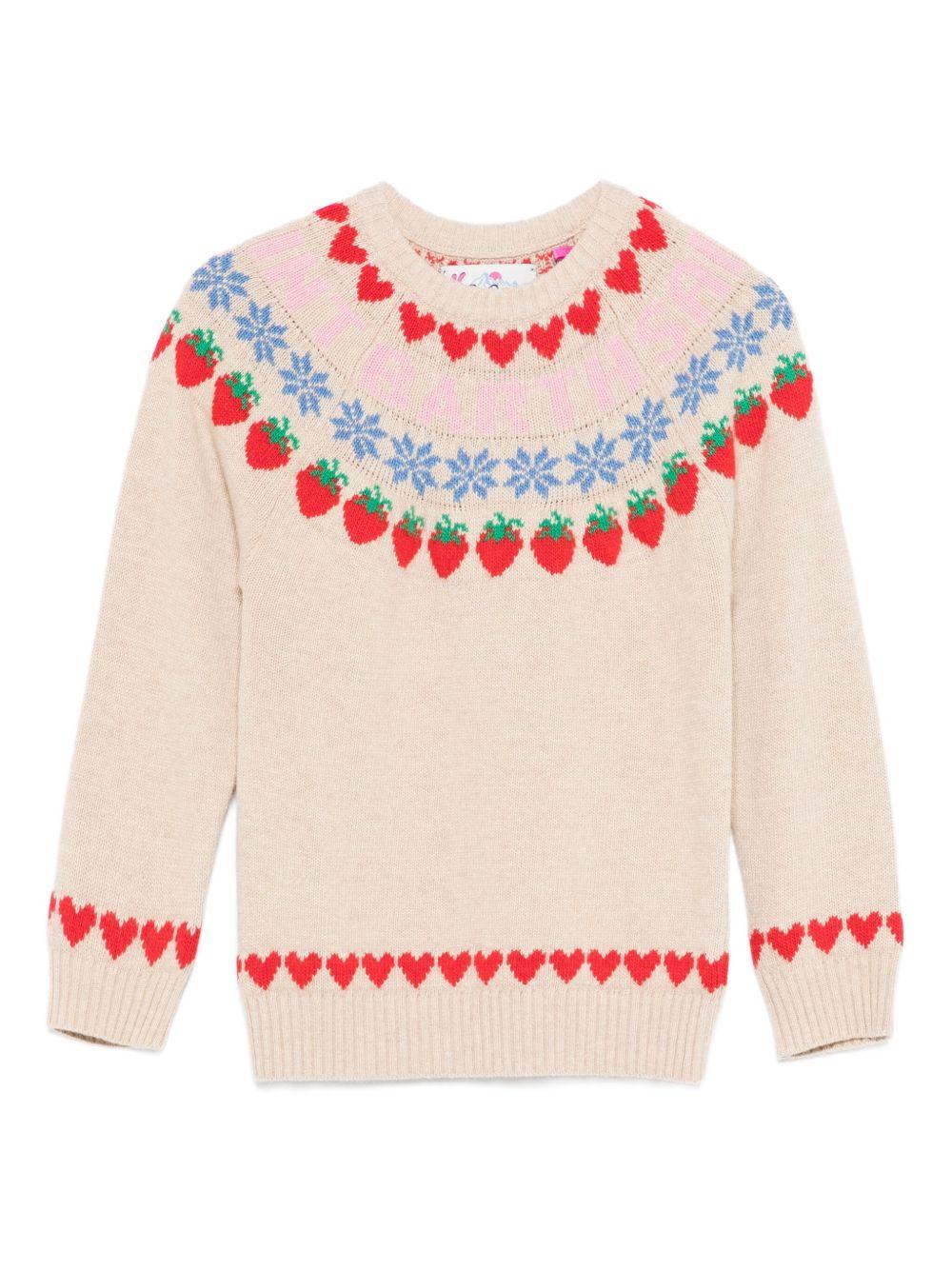 MC2 SAINT BARTH Maglia girocollo 'Princess Nordic' 