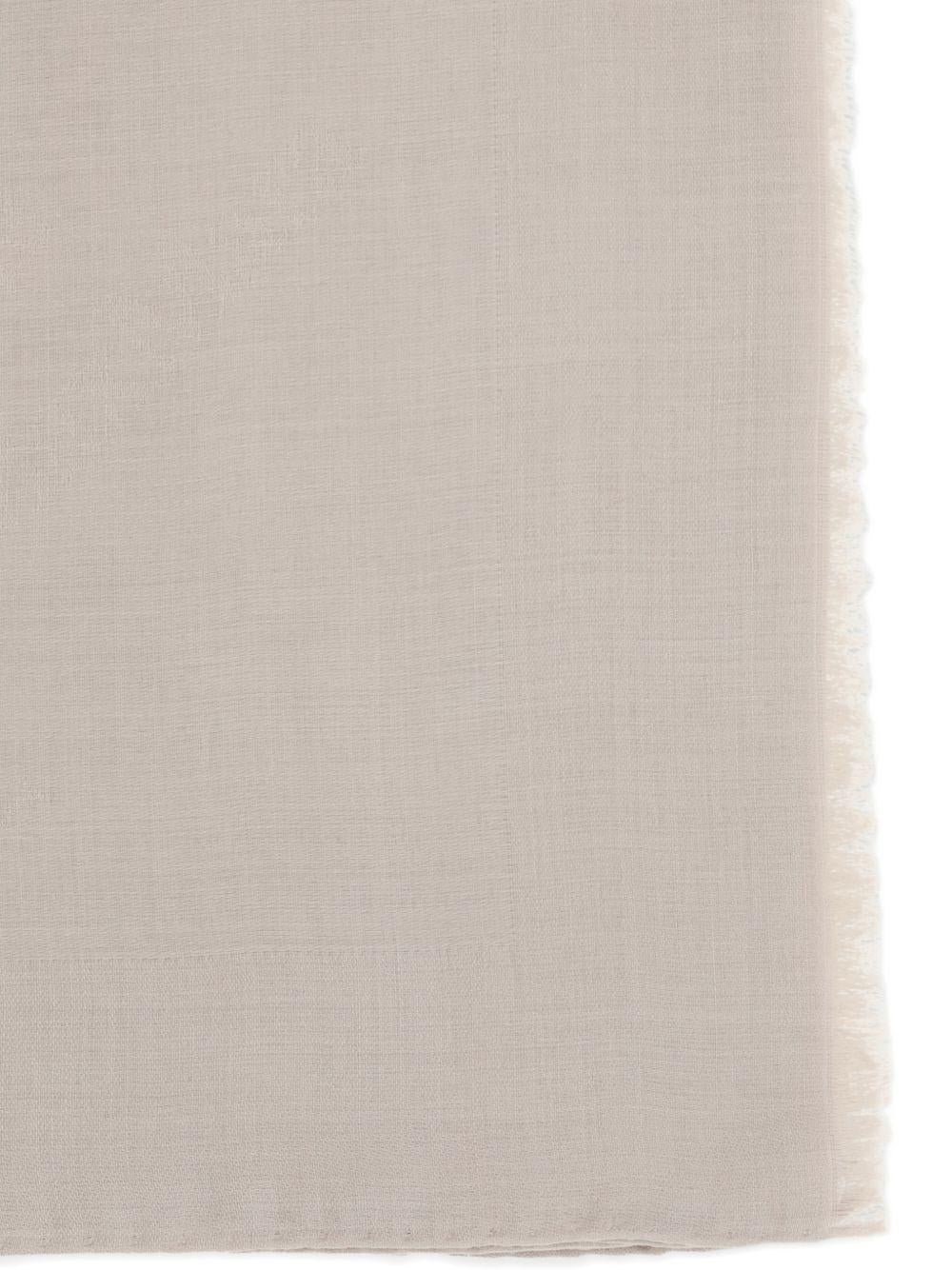 MAX MARA Sciarpa Azinnia in lana e seta beige 